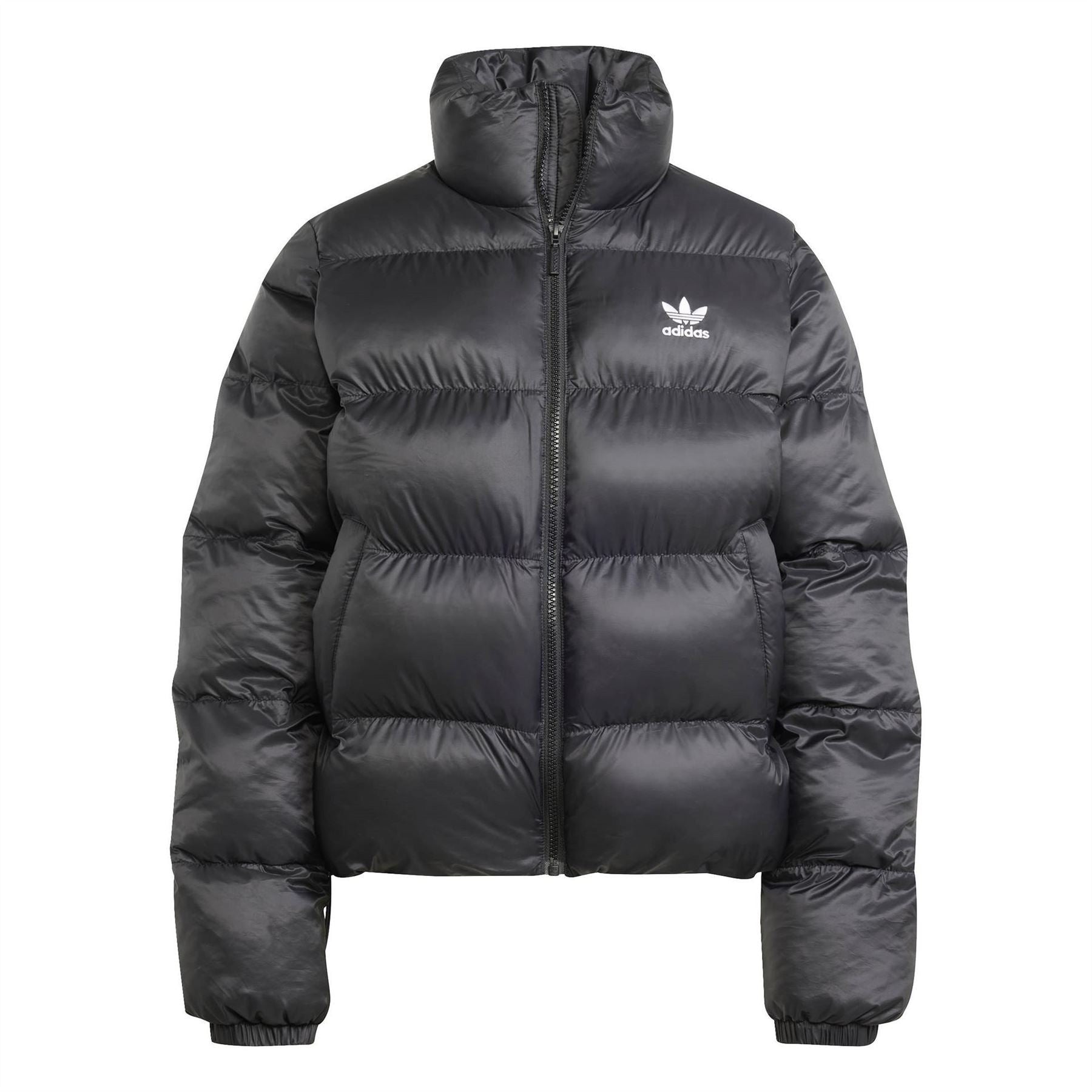adidas Originals Solid Patterned Puffer Jacket