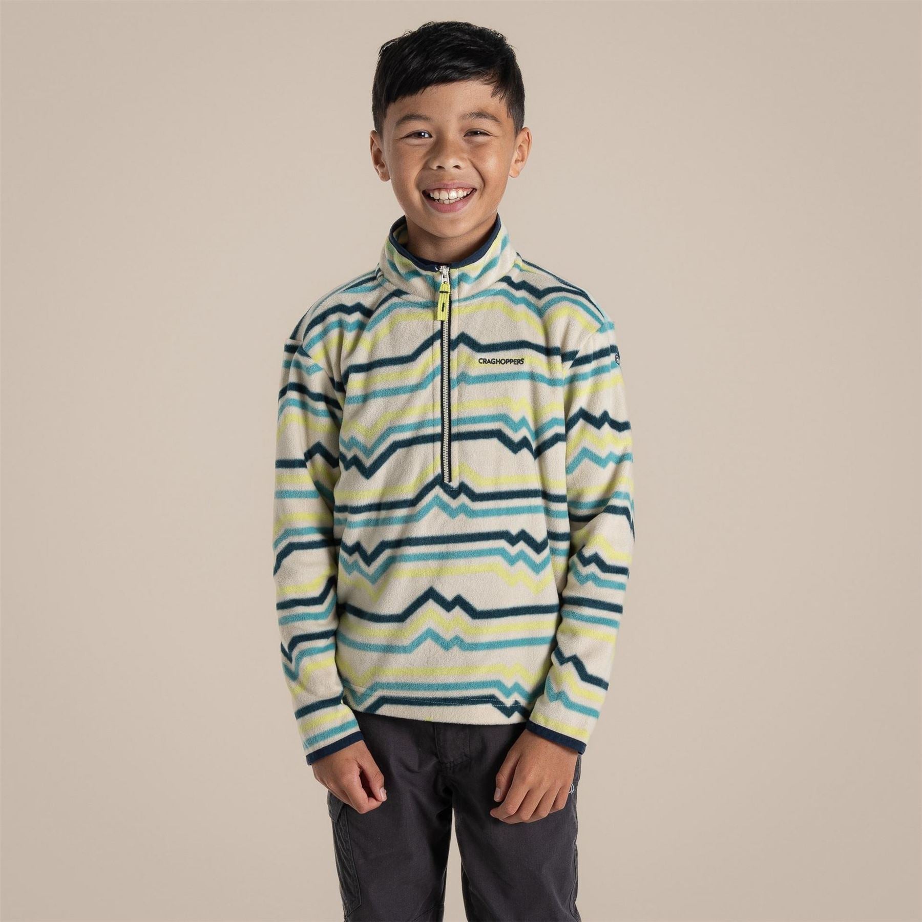 Craghoppers Kids Bachas Quarter Zip Fleece