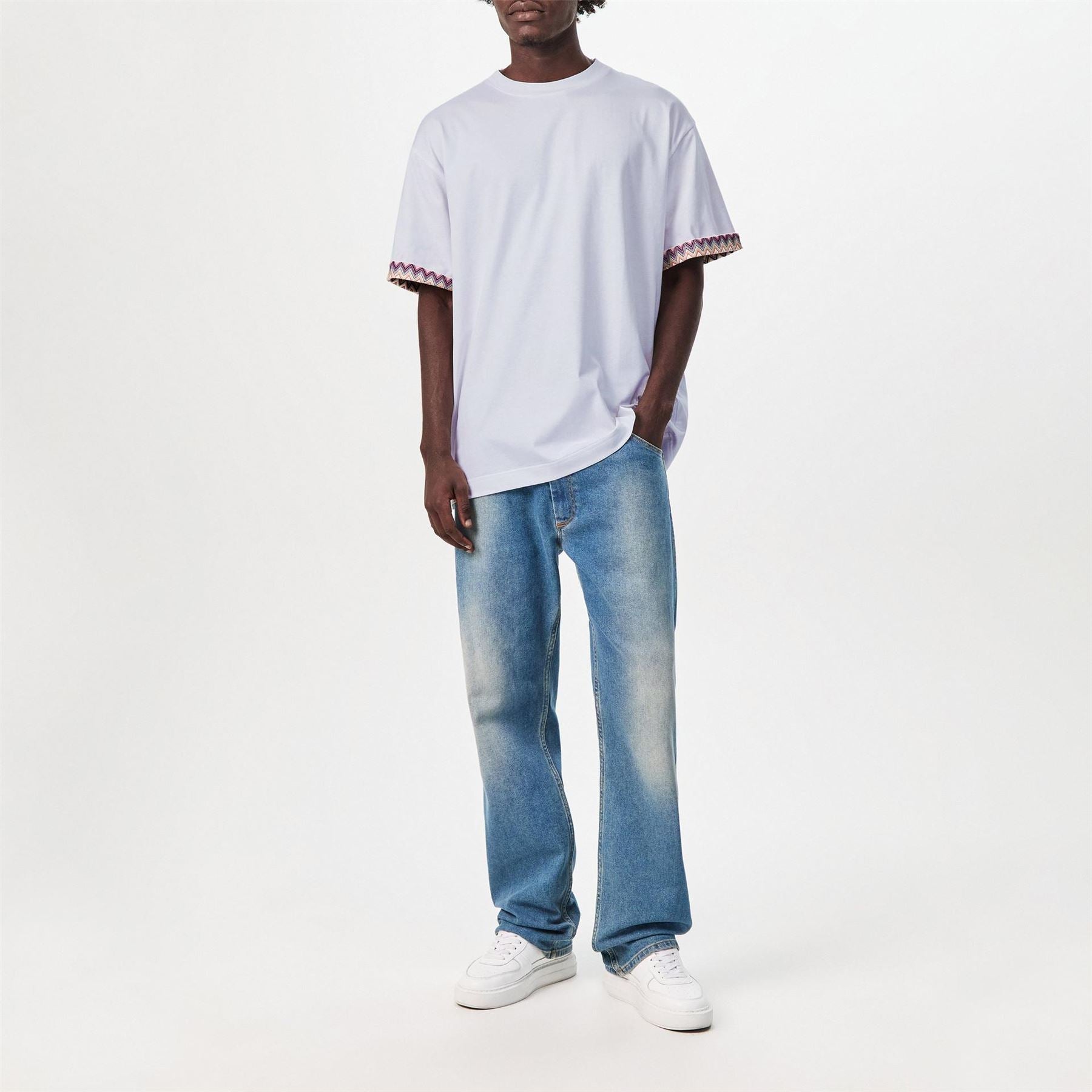 Missoni Regular Fit Contrast Trim T-Shirt
