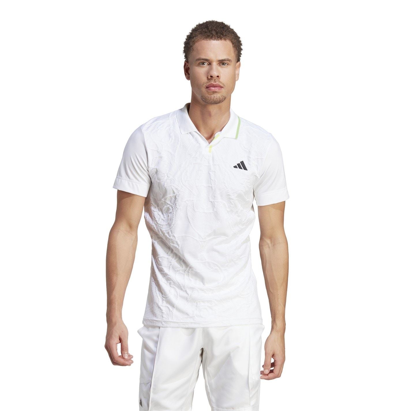 adidas Mens Aeroready Freelift Pro Tennis Polo Shirt