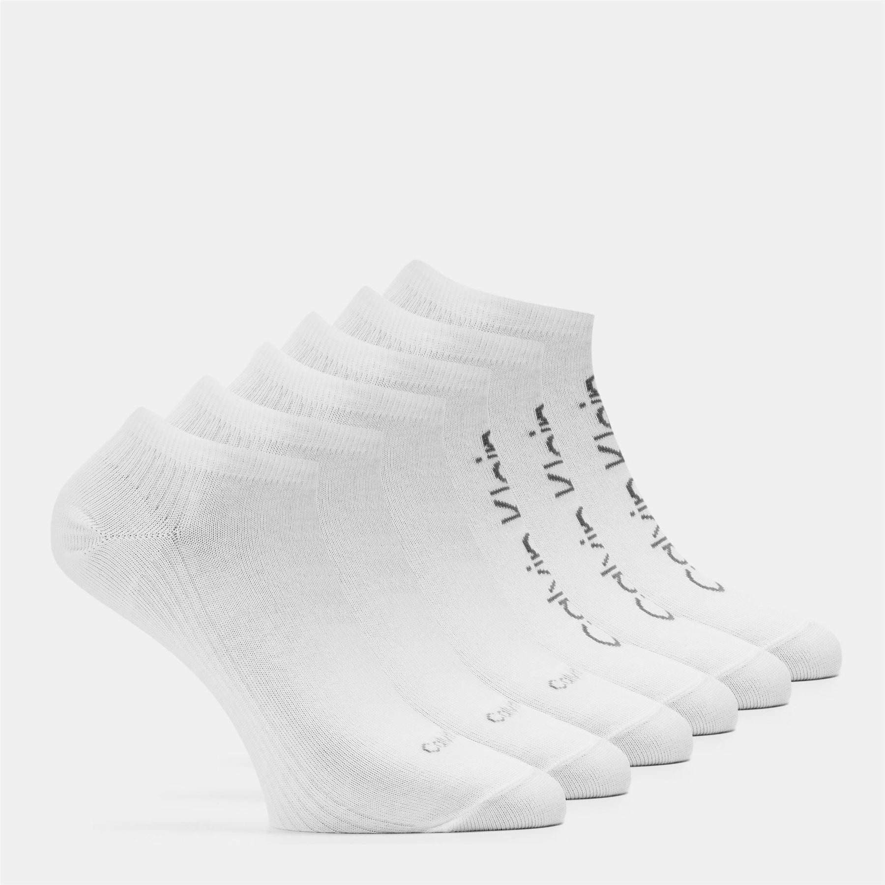 Calvin Klein 3 Pack Trainer No Show Socks