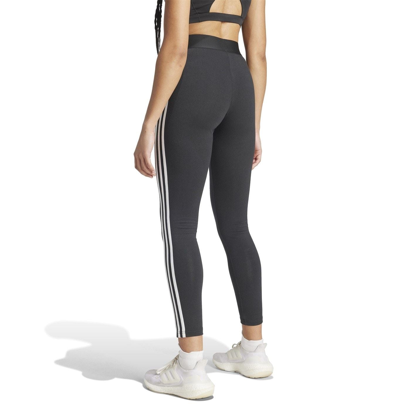 adidas Womens Essentials 3 Stripe Leggings