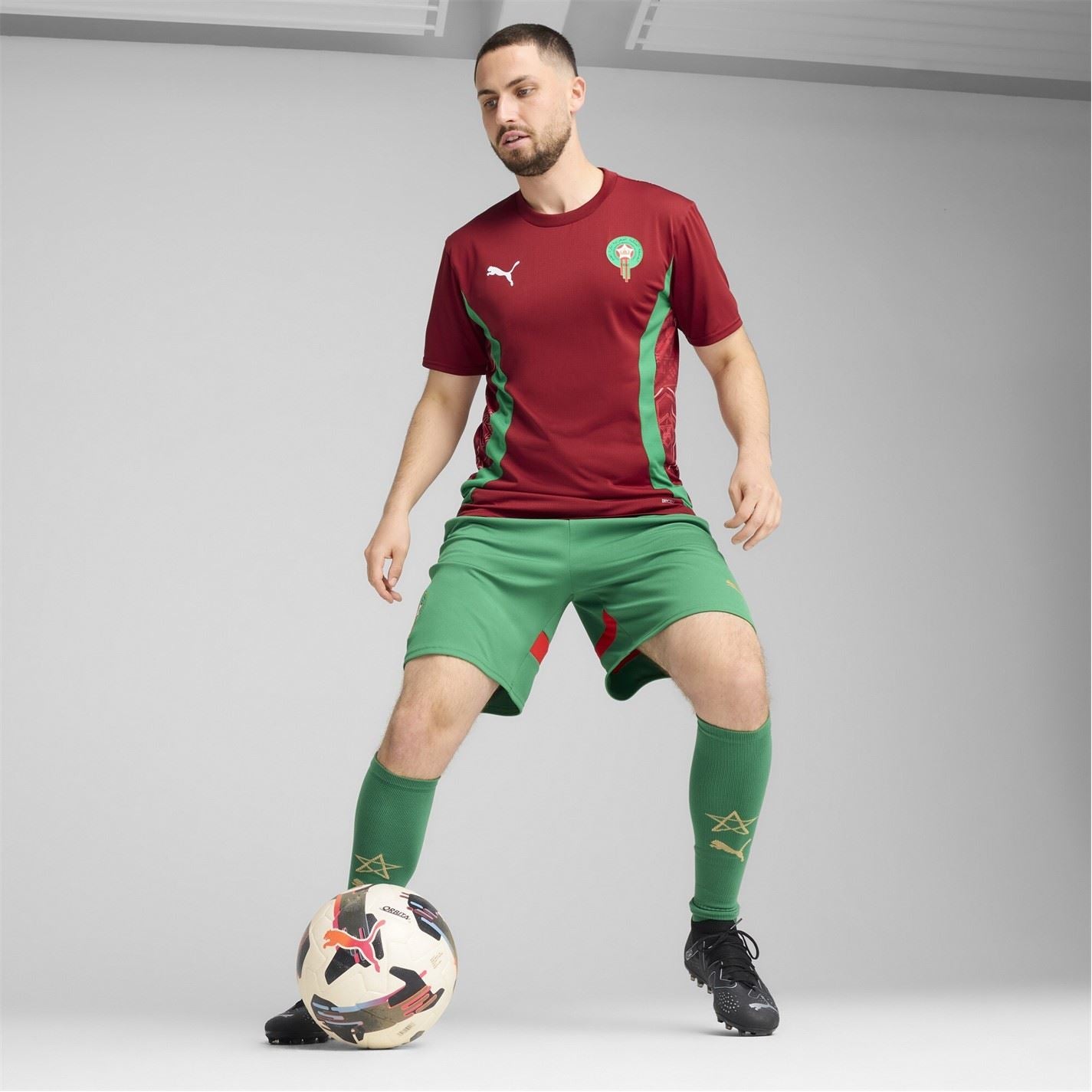 Puma Morocco Pre Match Shirt 2025 Adults