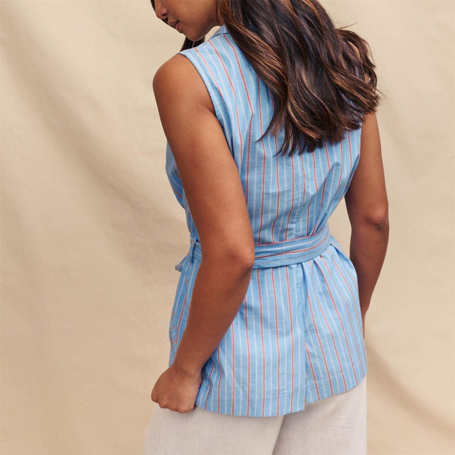 Nobodys Child Striped Waistcoat