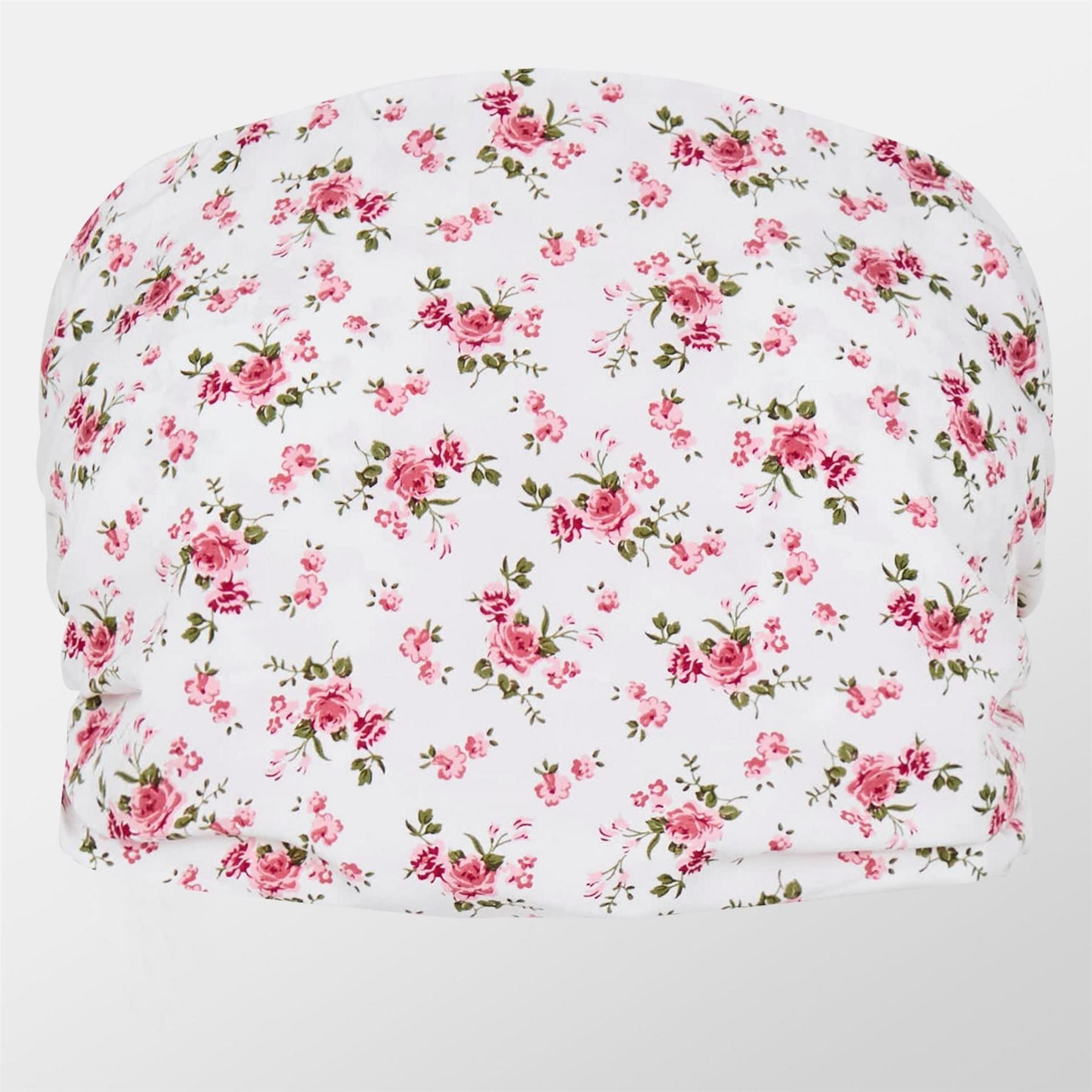 Missy Empire Floral Printed Ruched Bandeau Top