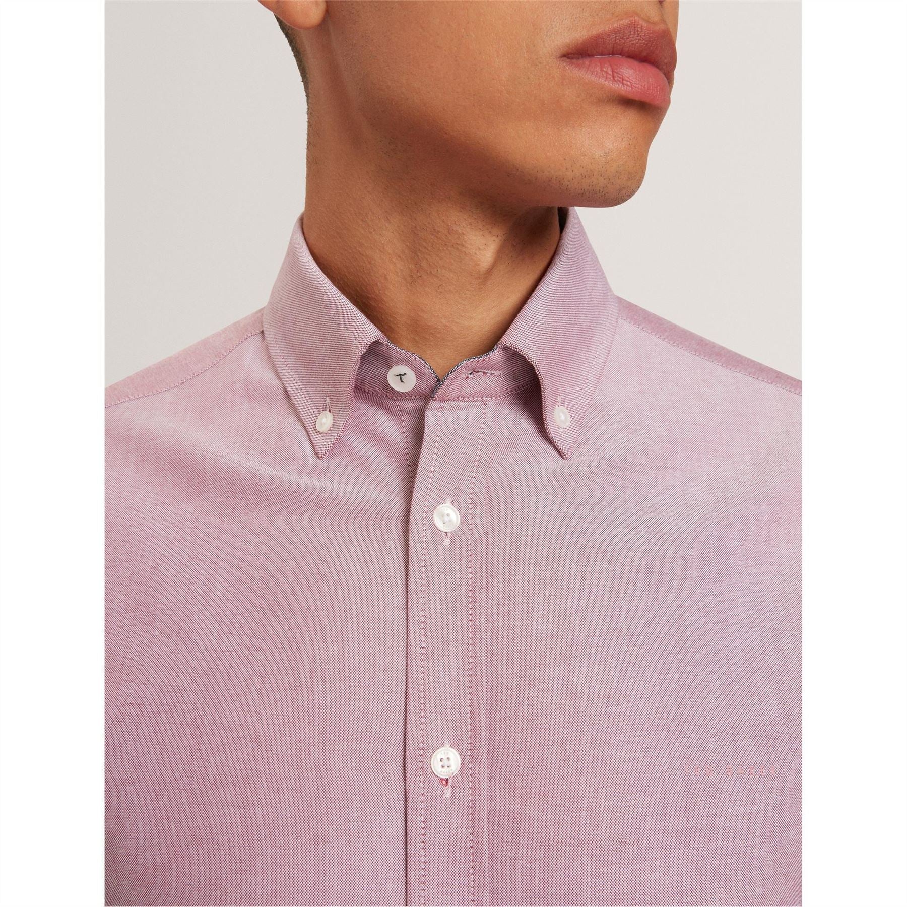 Ted Baker Long Sleeve Button Down Collar Oxford Shirt