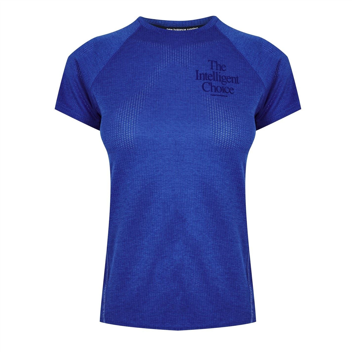 New Balance Impact Regular Fit Rib Crew Neck T-Shirt