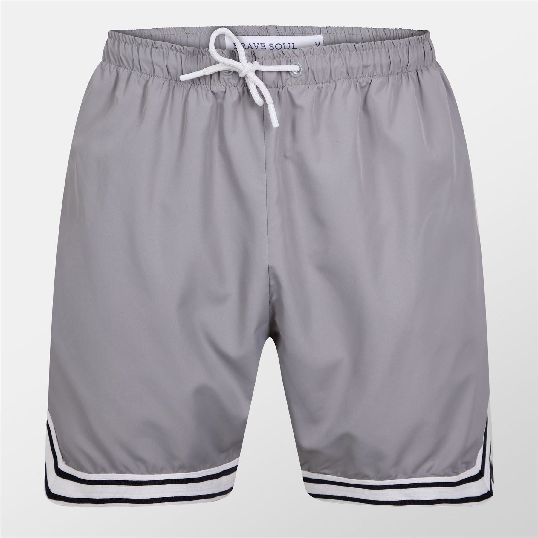 Brave Soul Short With Stripe