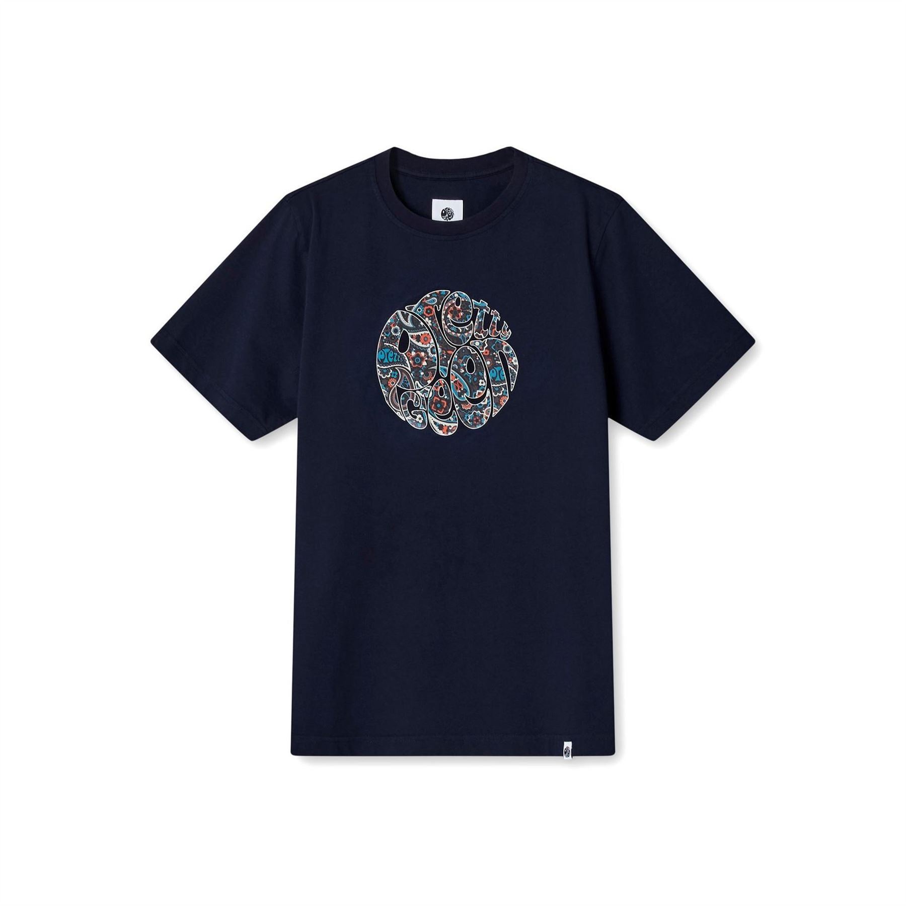 Pretty Green Wonderwall Logo Crew Neck Regular Fit T-Shirt