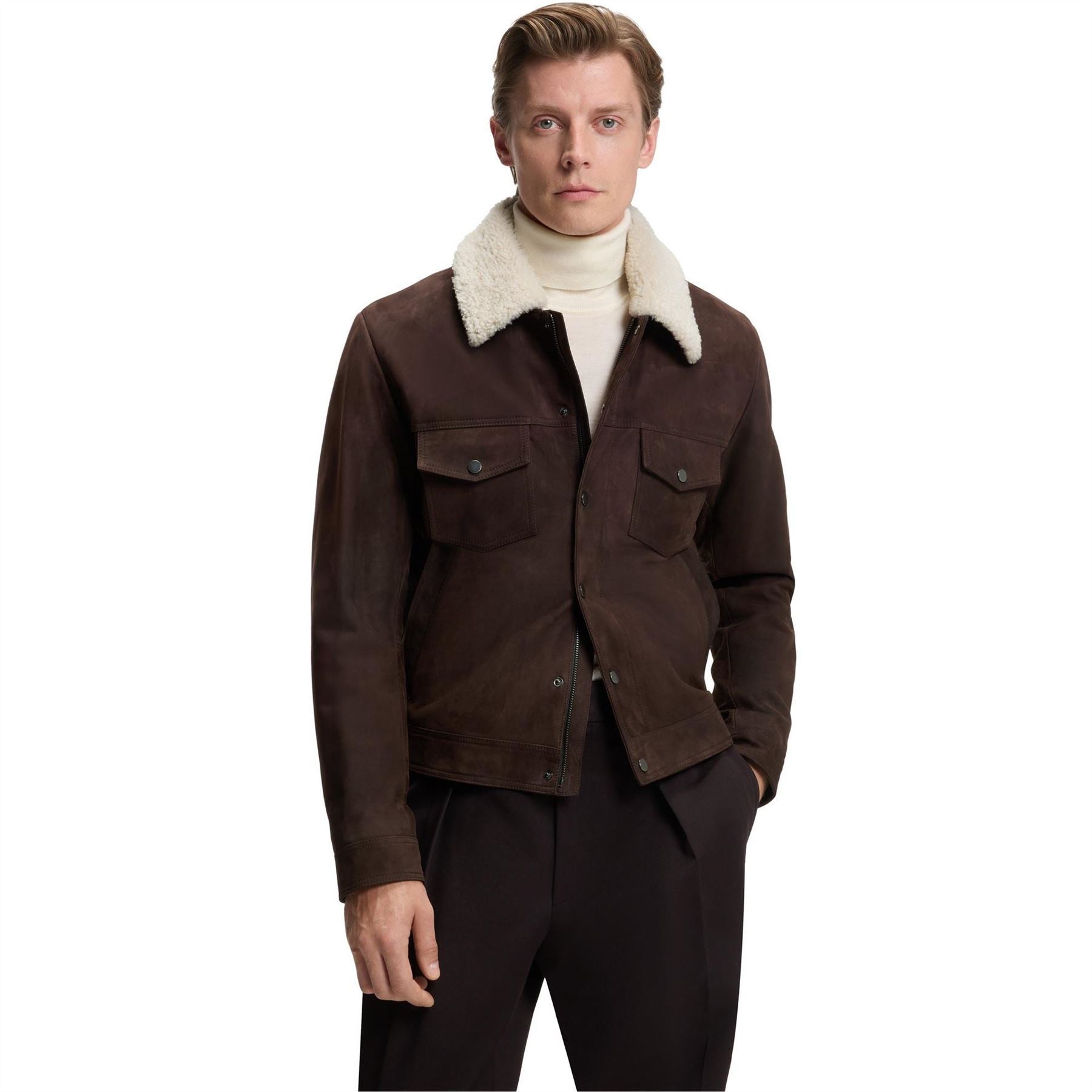 Boss Beckham Leather Jacket