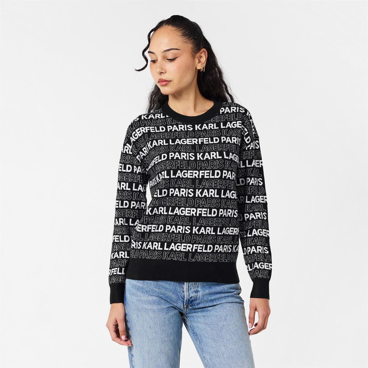 Karl Lagerfeld Karl Sportswear Knitted Crew Neck Jumper