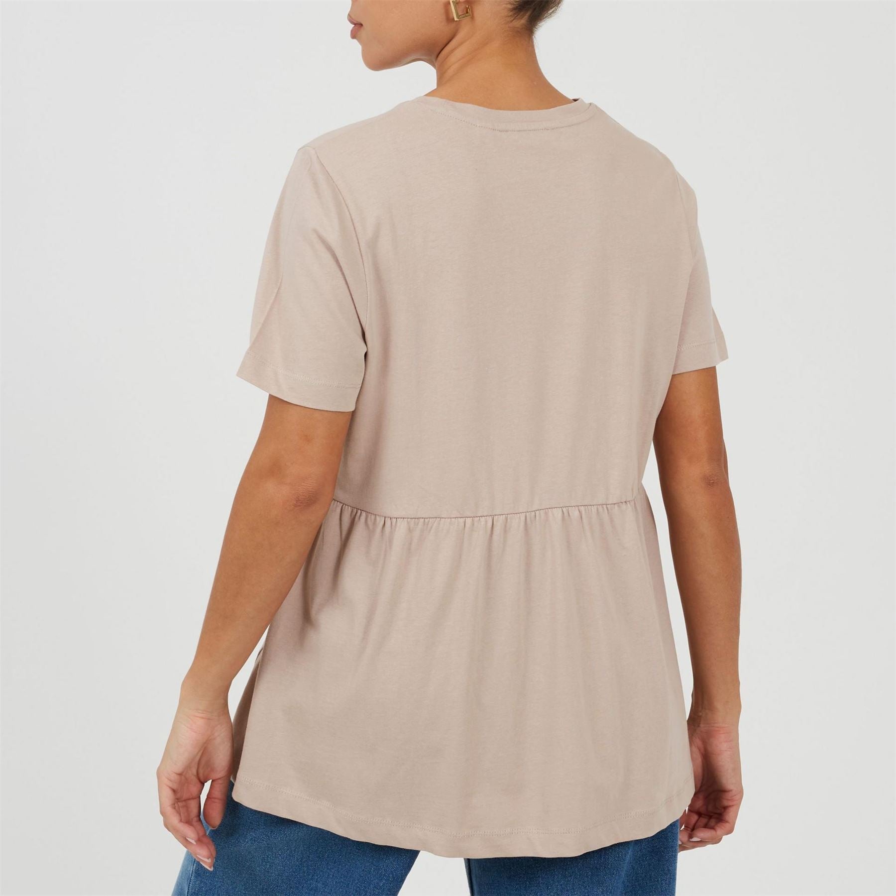 Brave Soul Crew Neck Short Sleeve Swing T-Shirt