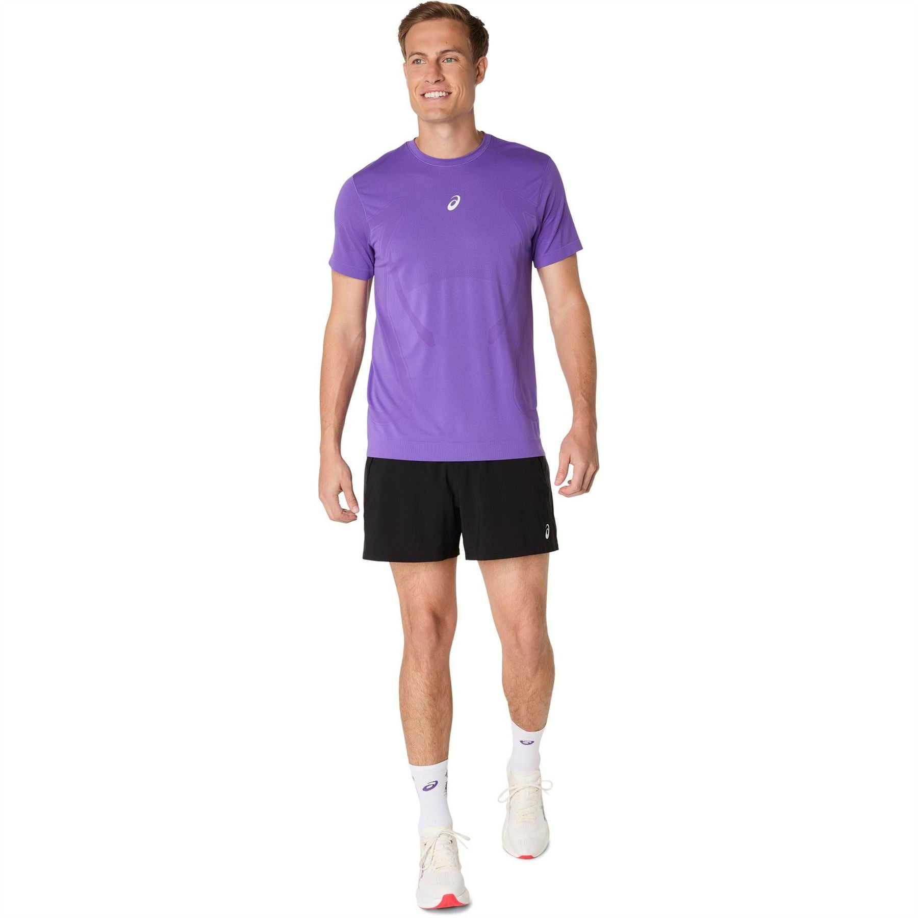 Asics Road Seamless Short Sleeve Performance Running Top