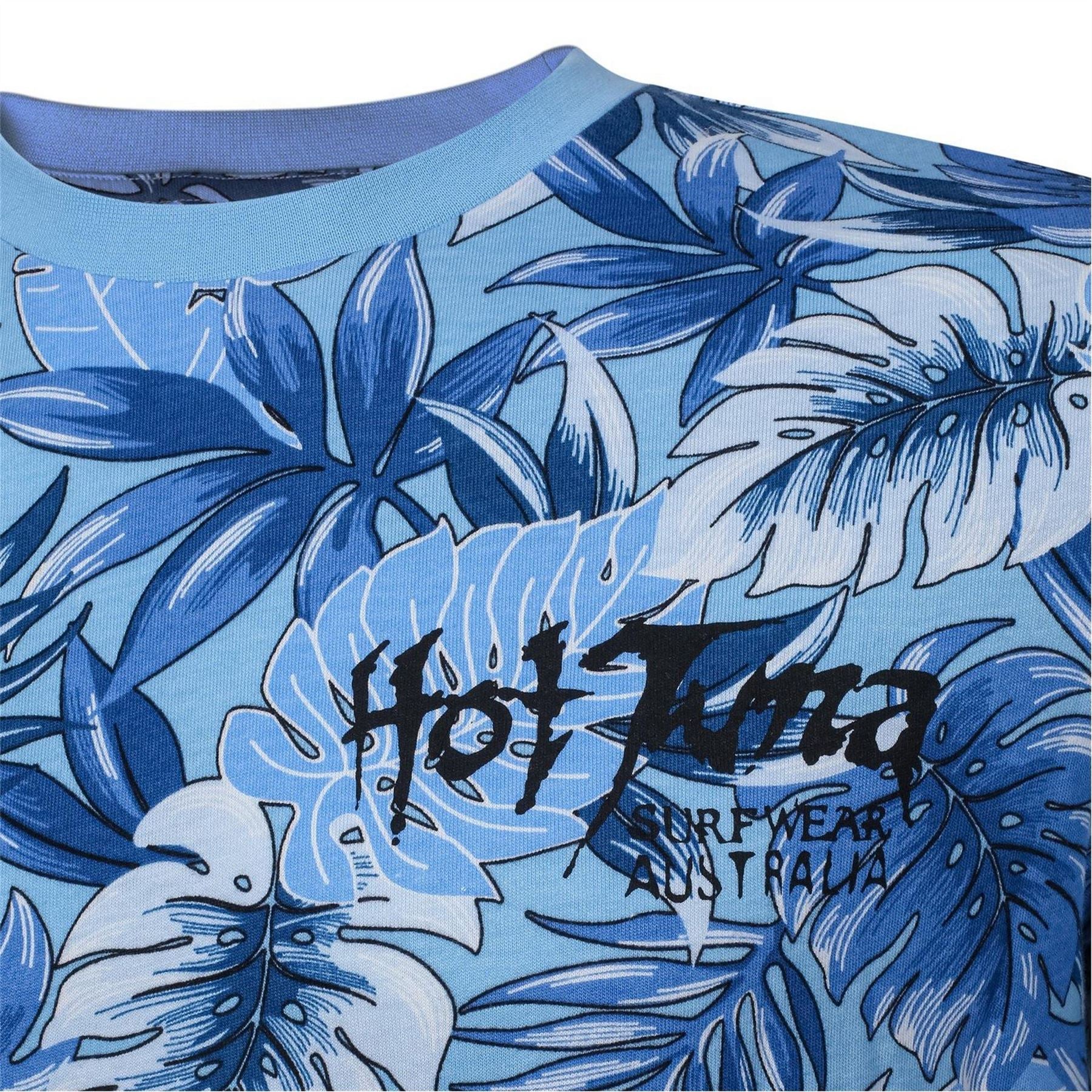 Hot Tuna Crew Neck Short Sleeve Tee and Short Set