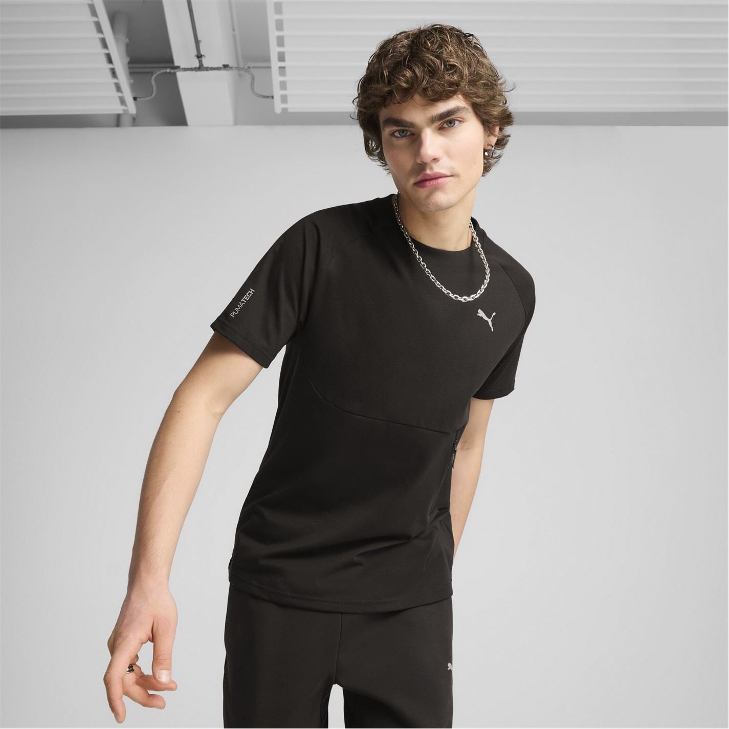 Puma Tech Regular Fit Crew Neck T-Shirt