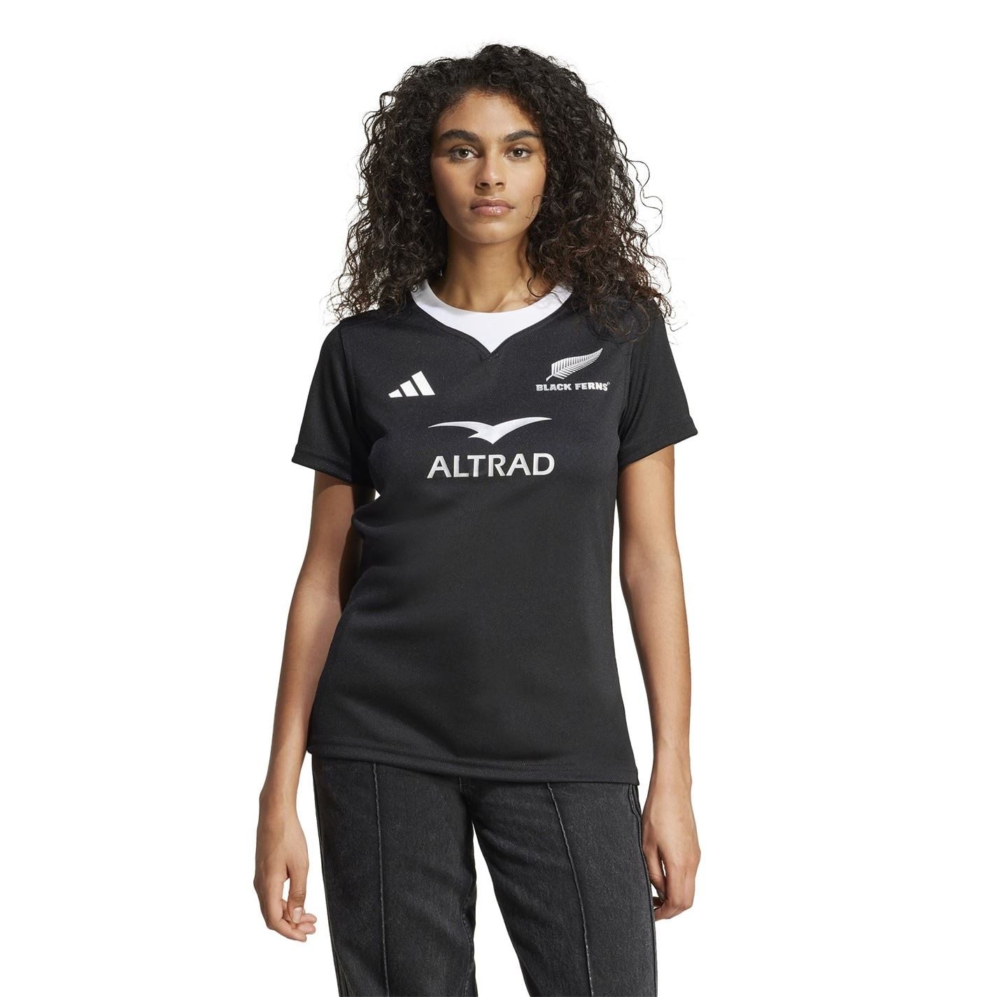 adidas Womens Black Ferns Home Shirt 2024