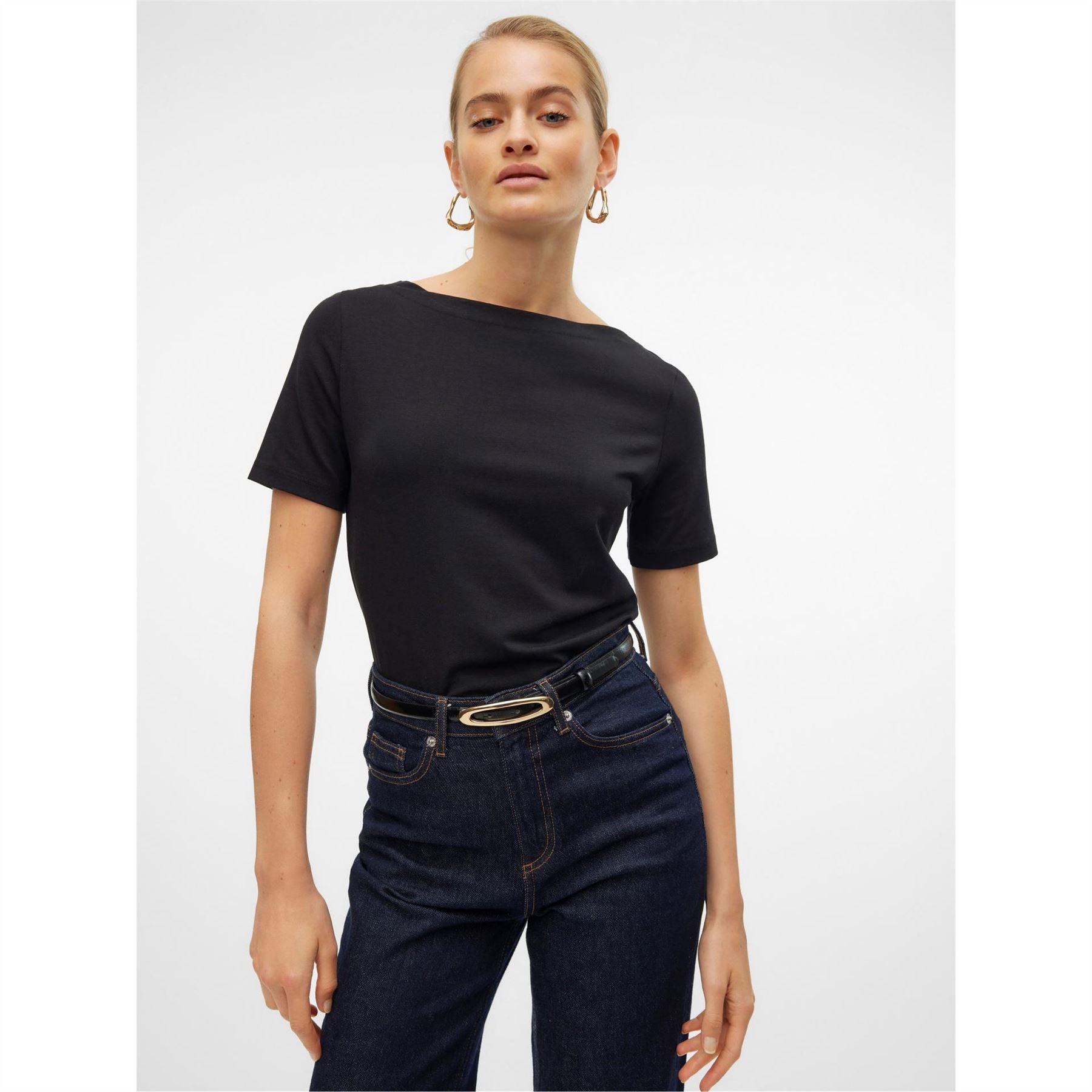 Vero Moda Modal Short Sleeve Regular Fit T-Shirt