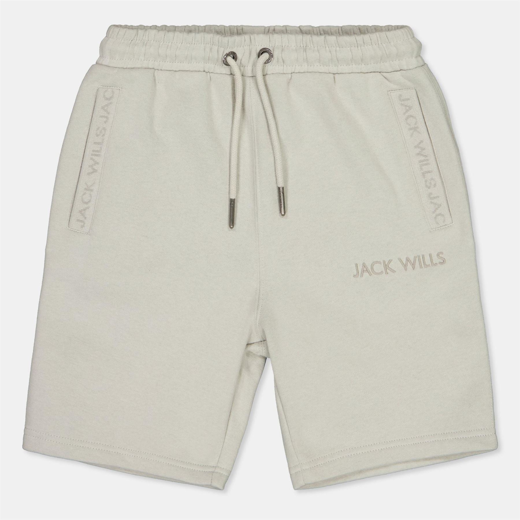 Jack Wills Fleece Jacquard Jogger Shorts