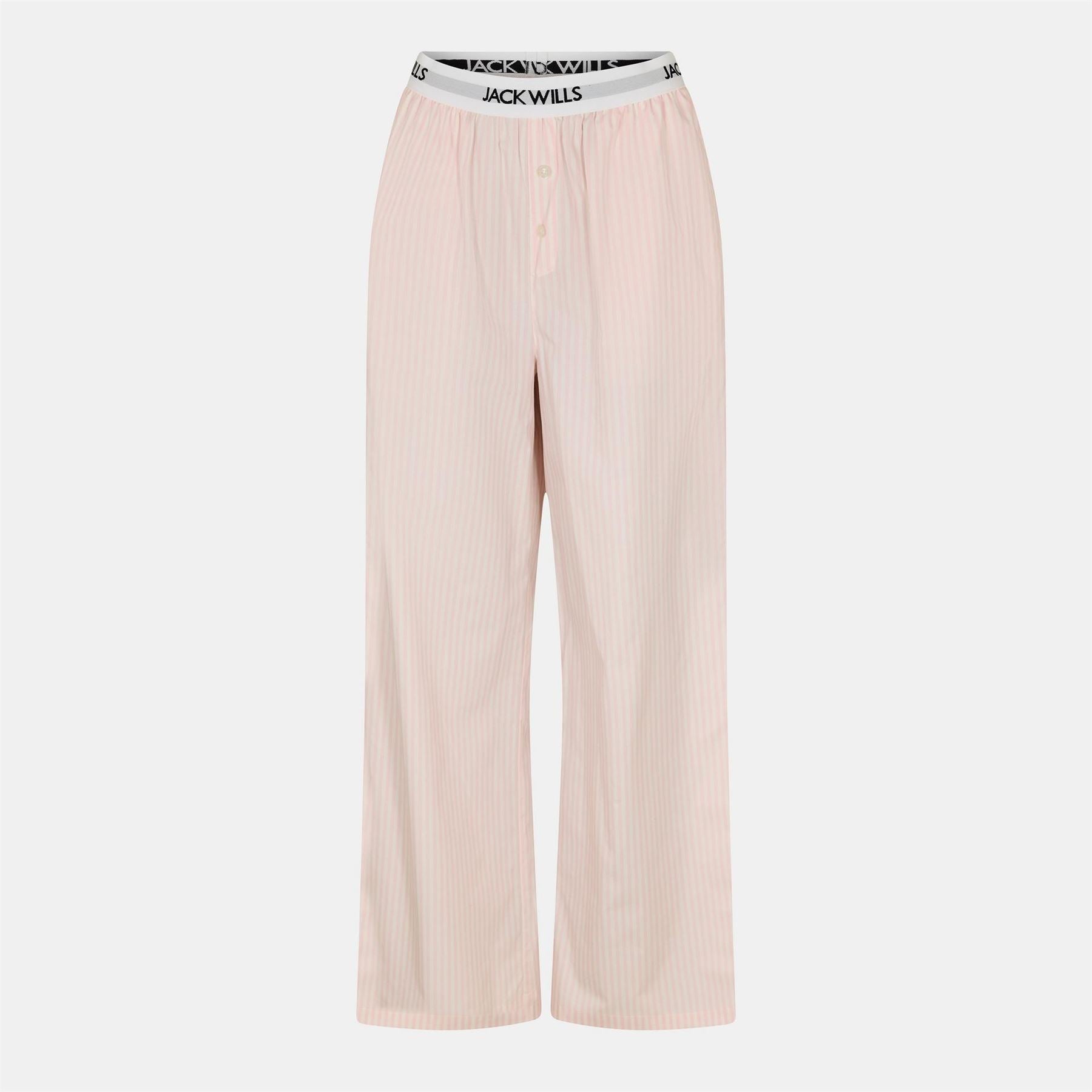 Jack Wills Collared Neck Long Sleeve Pyjama Set