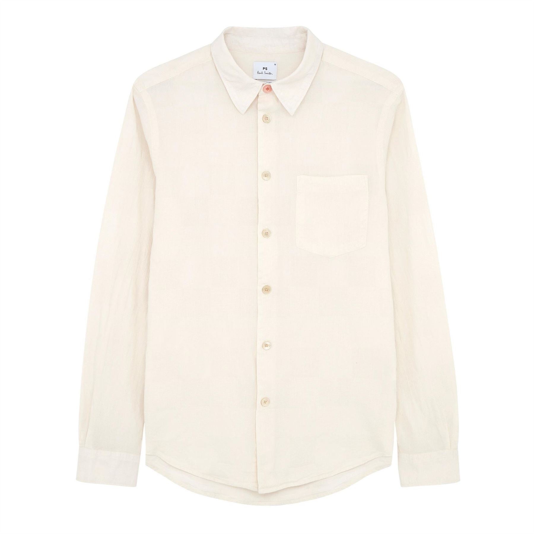 PS Paul Smith Patchwork Regular Fit Long Sleeve Shirt