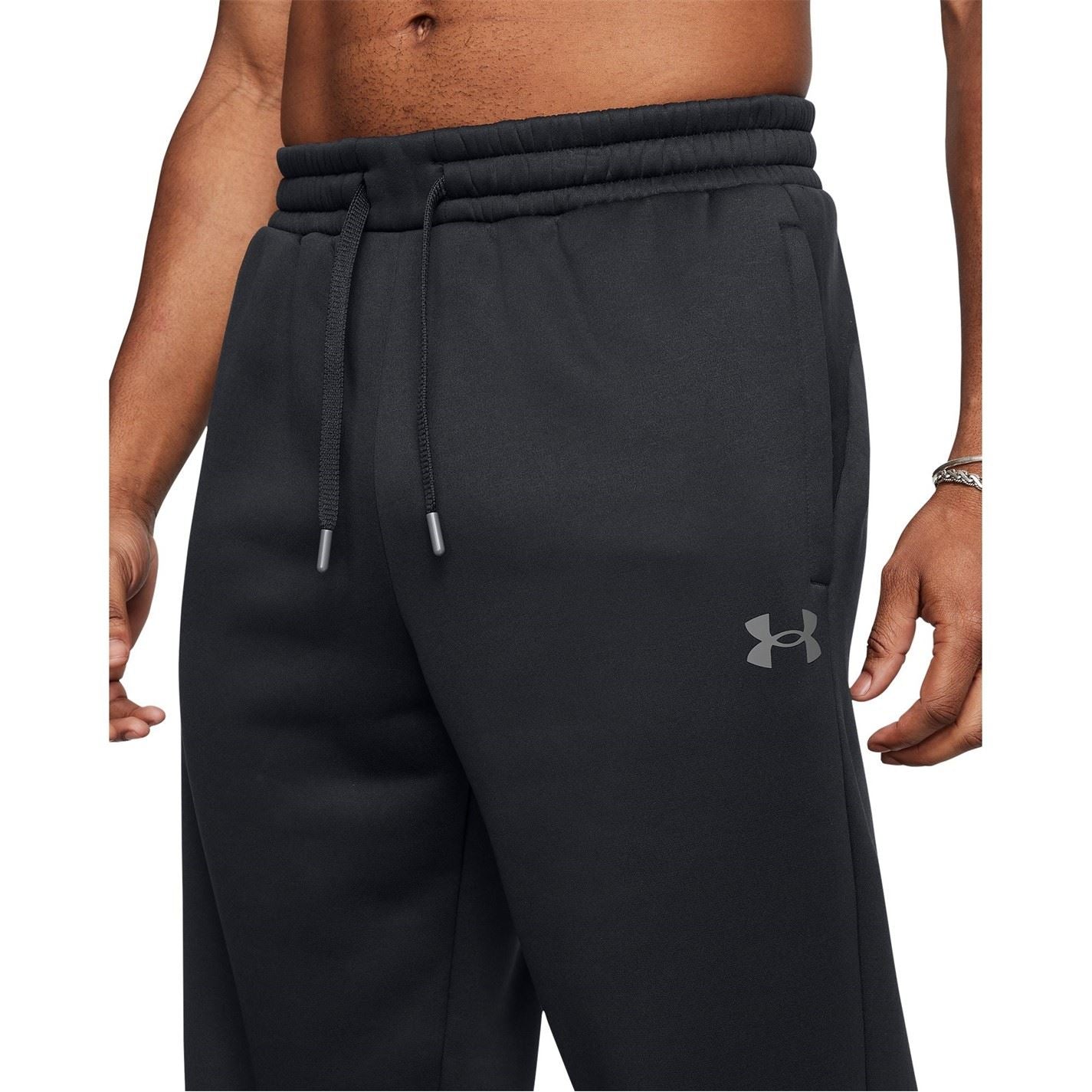 Under Armour Solid Patterned Fleece Pro Joggers