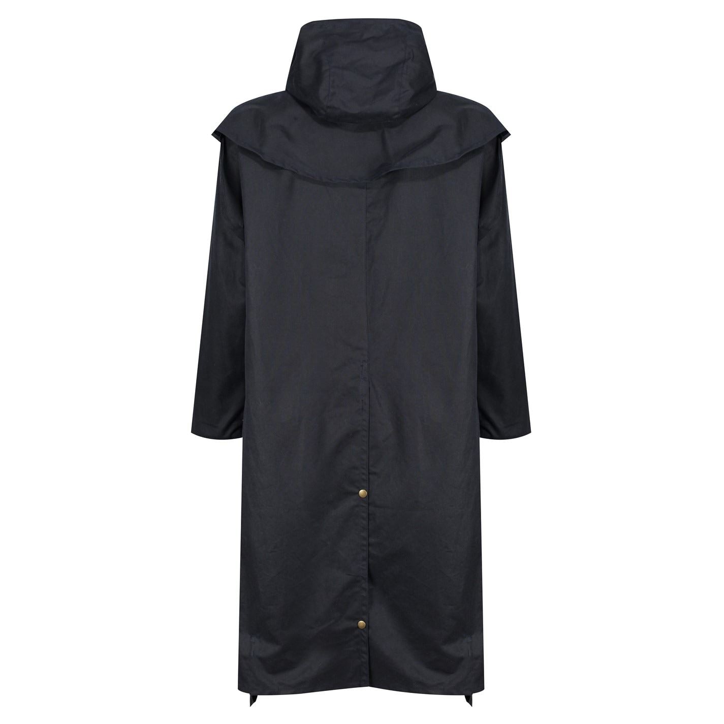 Regatta Solid Patterned Snap Button Hooded Waxed Jacket