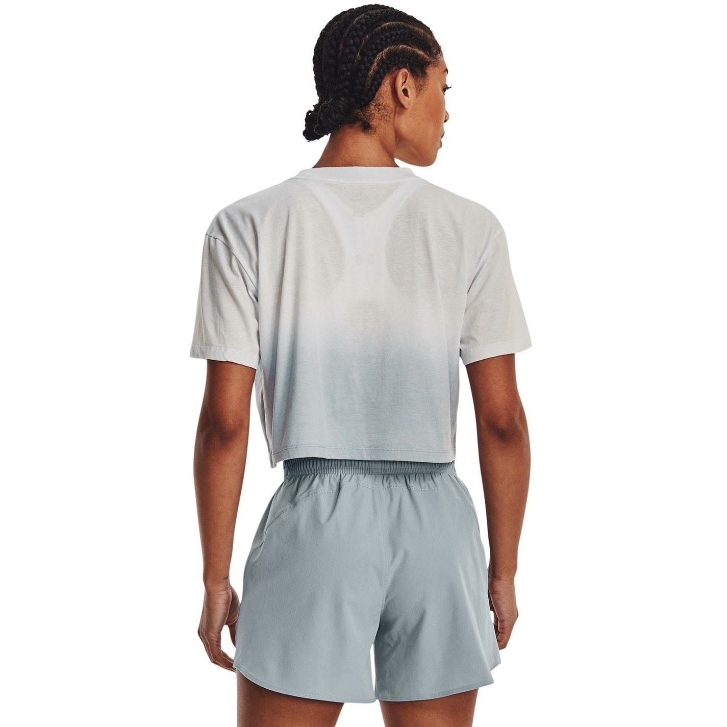 Under Armour Cropped Crew Neck Relaxed Fit T-Shirt