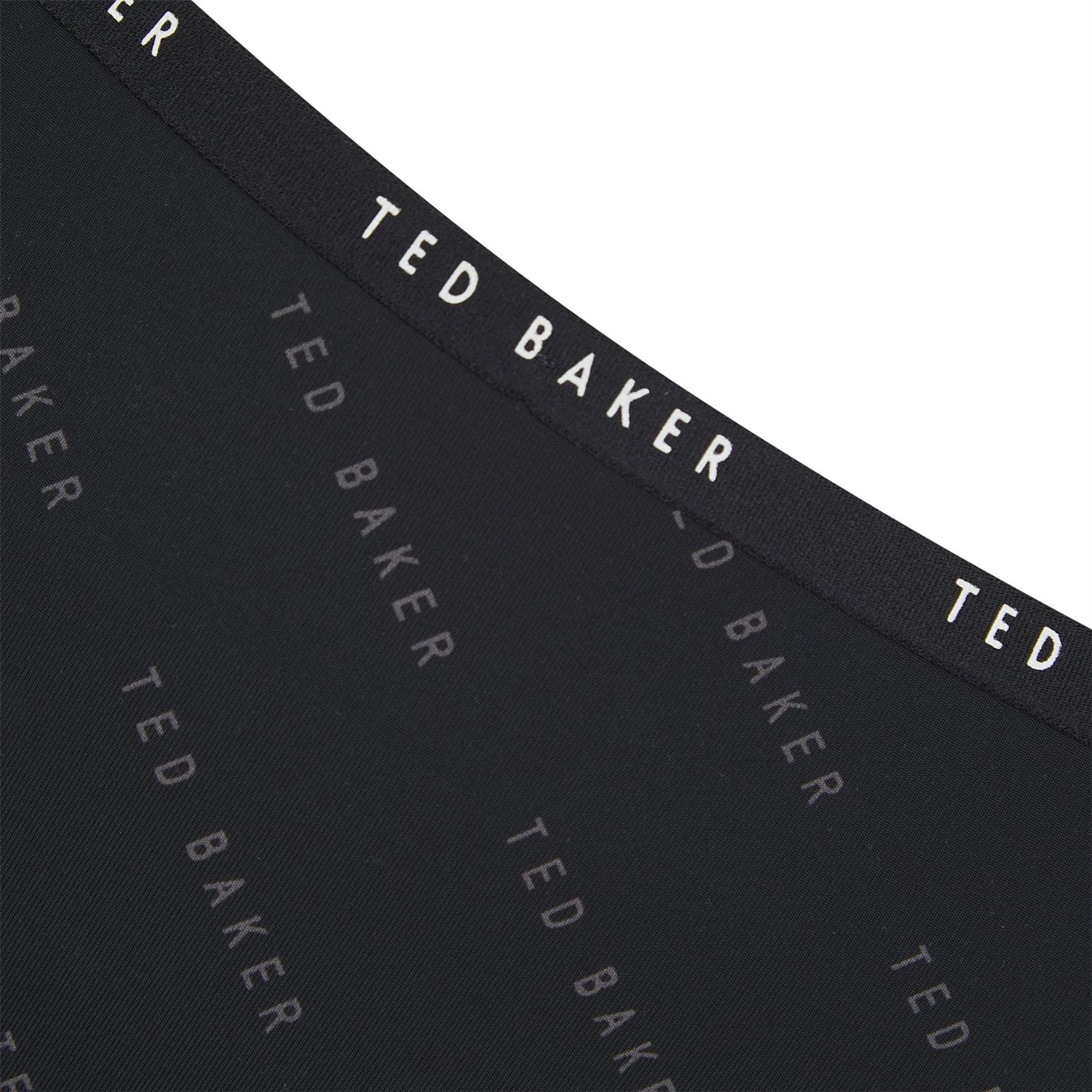 Ted Baker 3 Pack All Over Logo Thong
