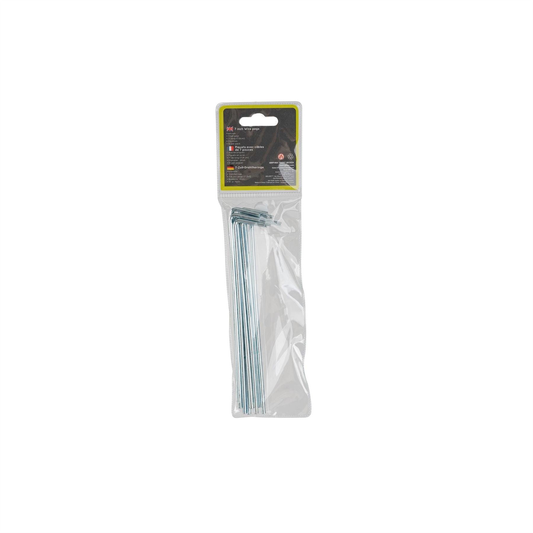 Gelert 7 Inch Wire Pegs