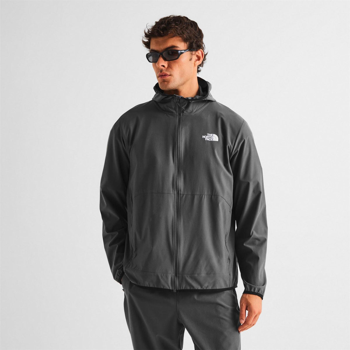 The North Face Mens 24 7 Woven FulL-Zip Hood Tnf Black Hoody
