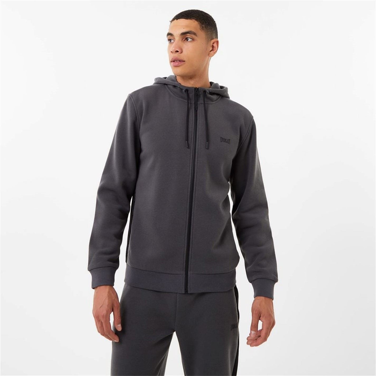 Everlast Mens Premium Zip Through Hoodie