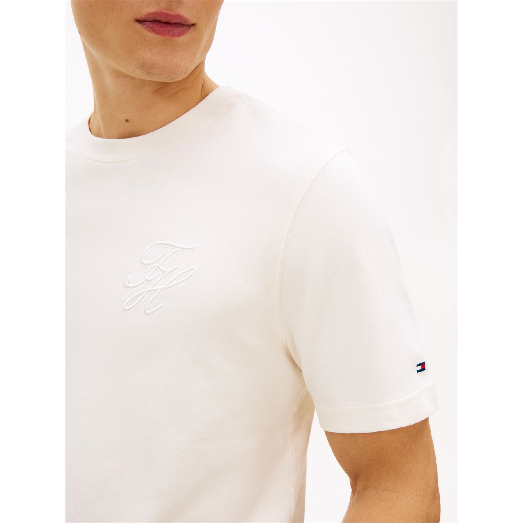 Tommy Hilfiger Scrpt Intrlk T Sn63