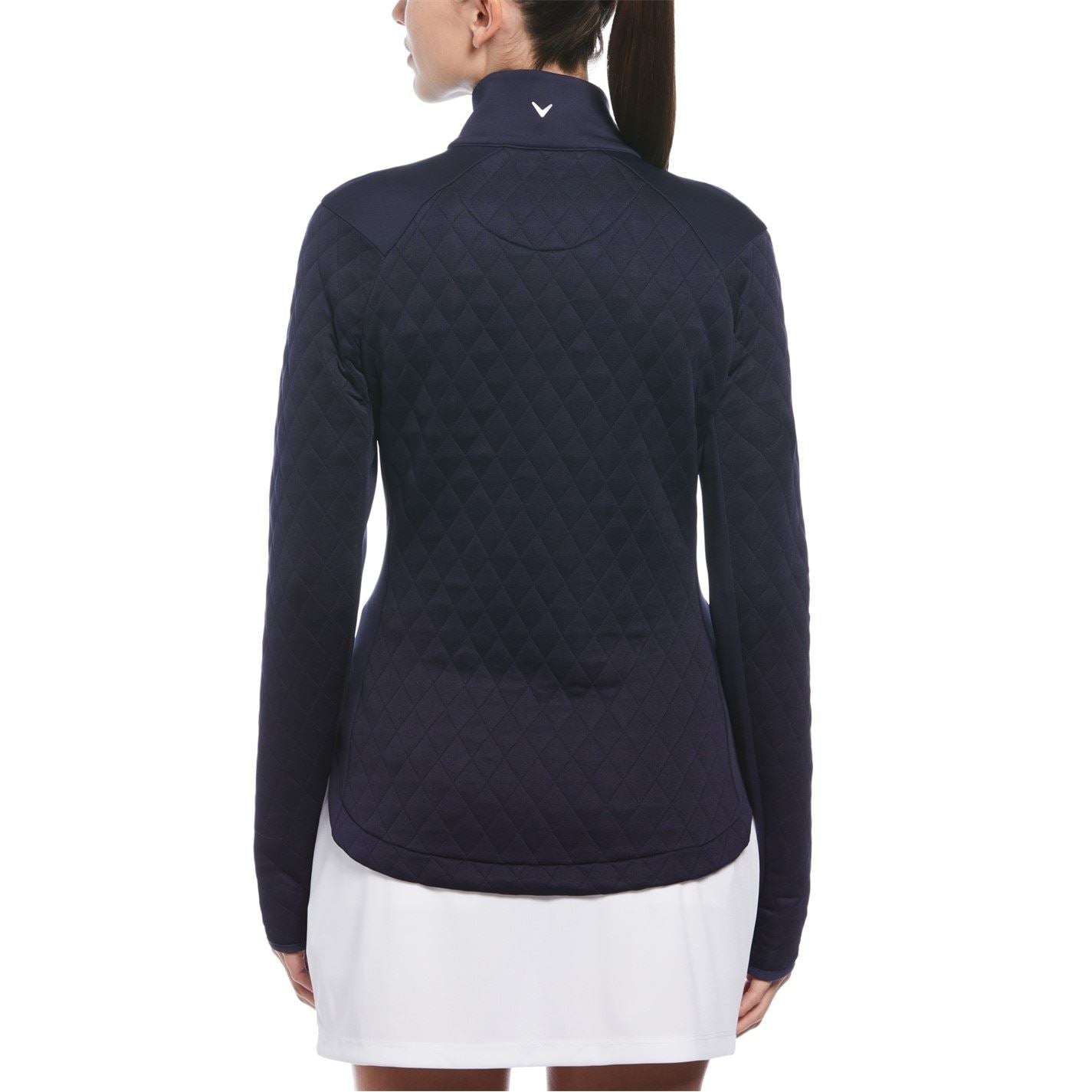 Callaway Zipped Pocket Funnel Neck Raglan Sleeve Sweatshirt