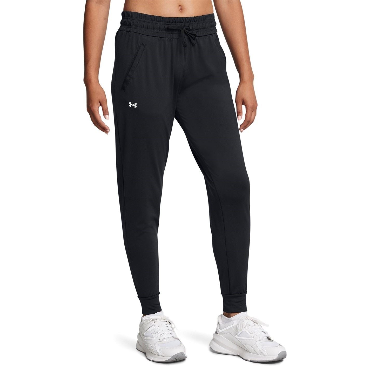 Under Armour Solid Patterned Joggers with Elastic Cuff