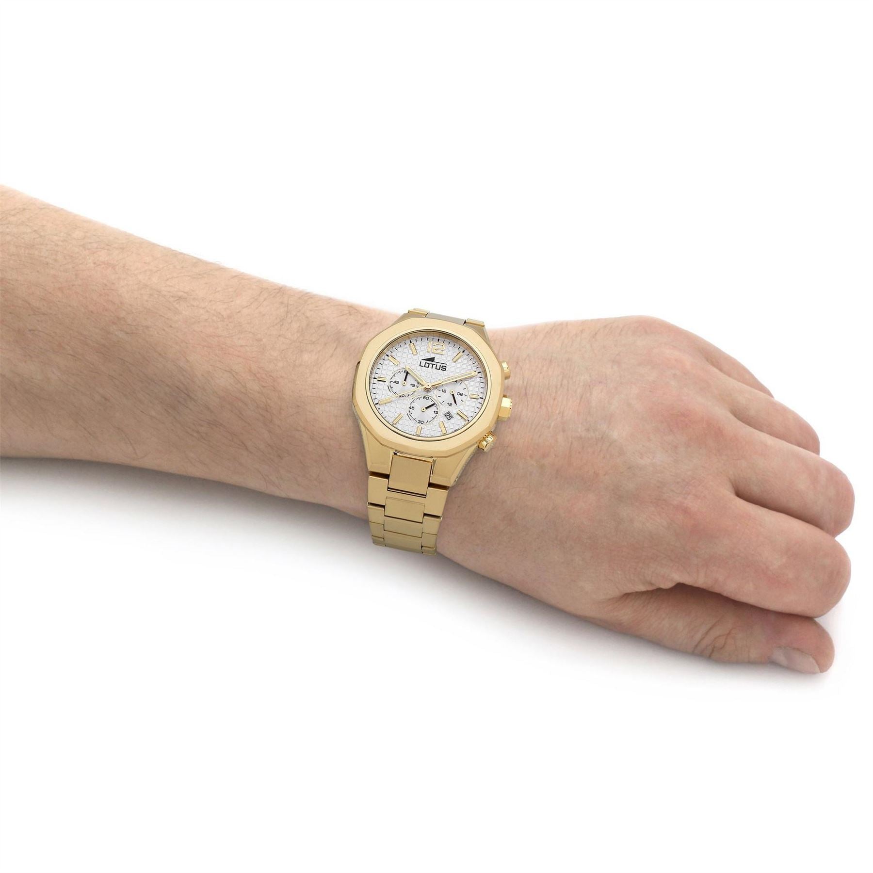 Lotus Stainless Steel Sports Quartz Watch