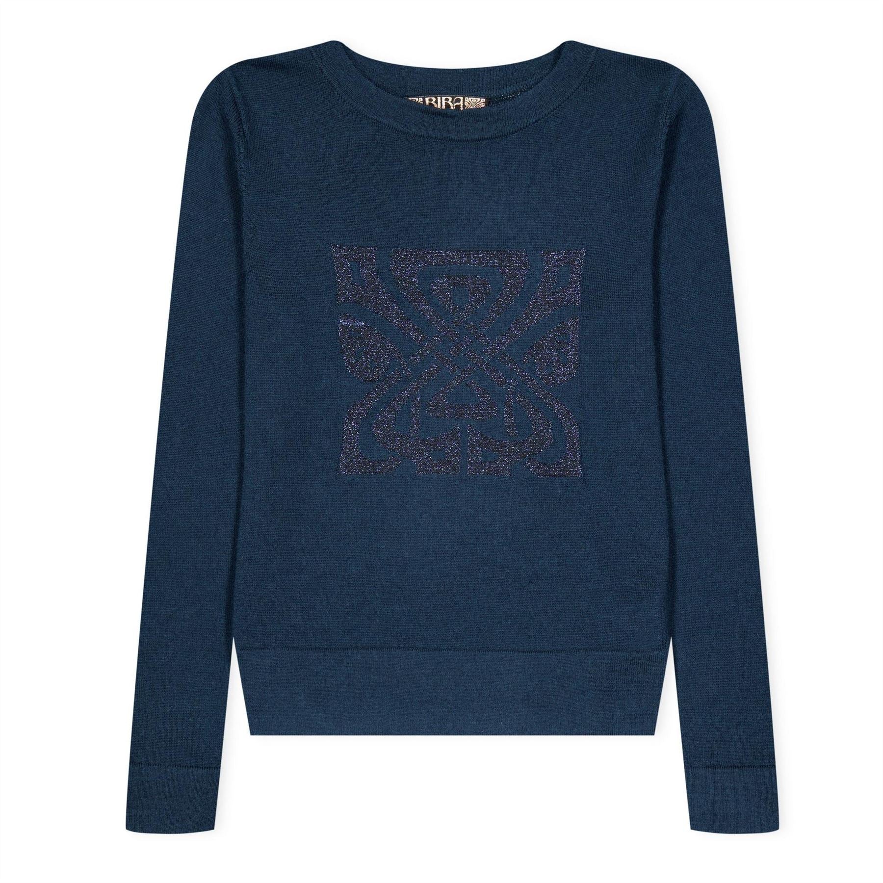 Biba Girls Merino Logo Jumper