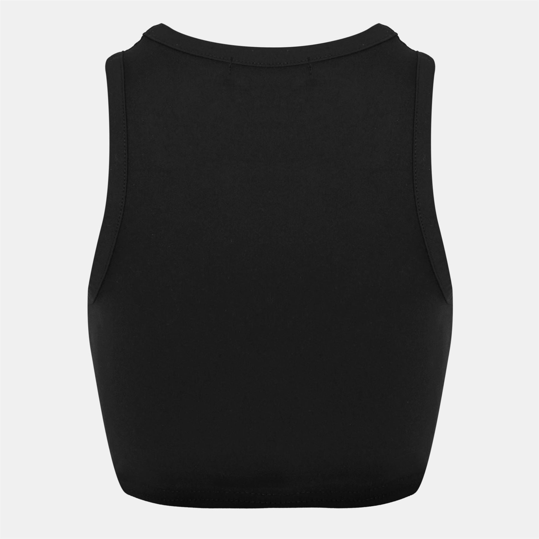 Missy Empire Womens Premium Sculpt Racer Crop Top