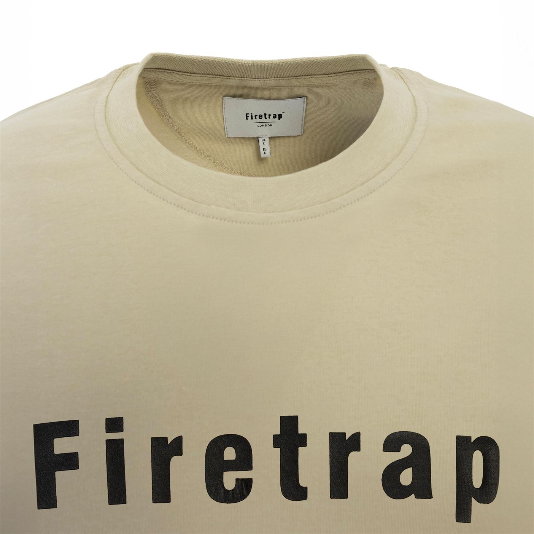 Firetrap Mens Large Logo T-Shirt
