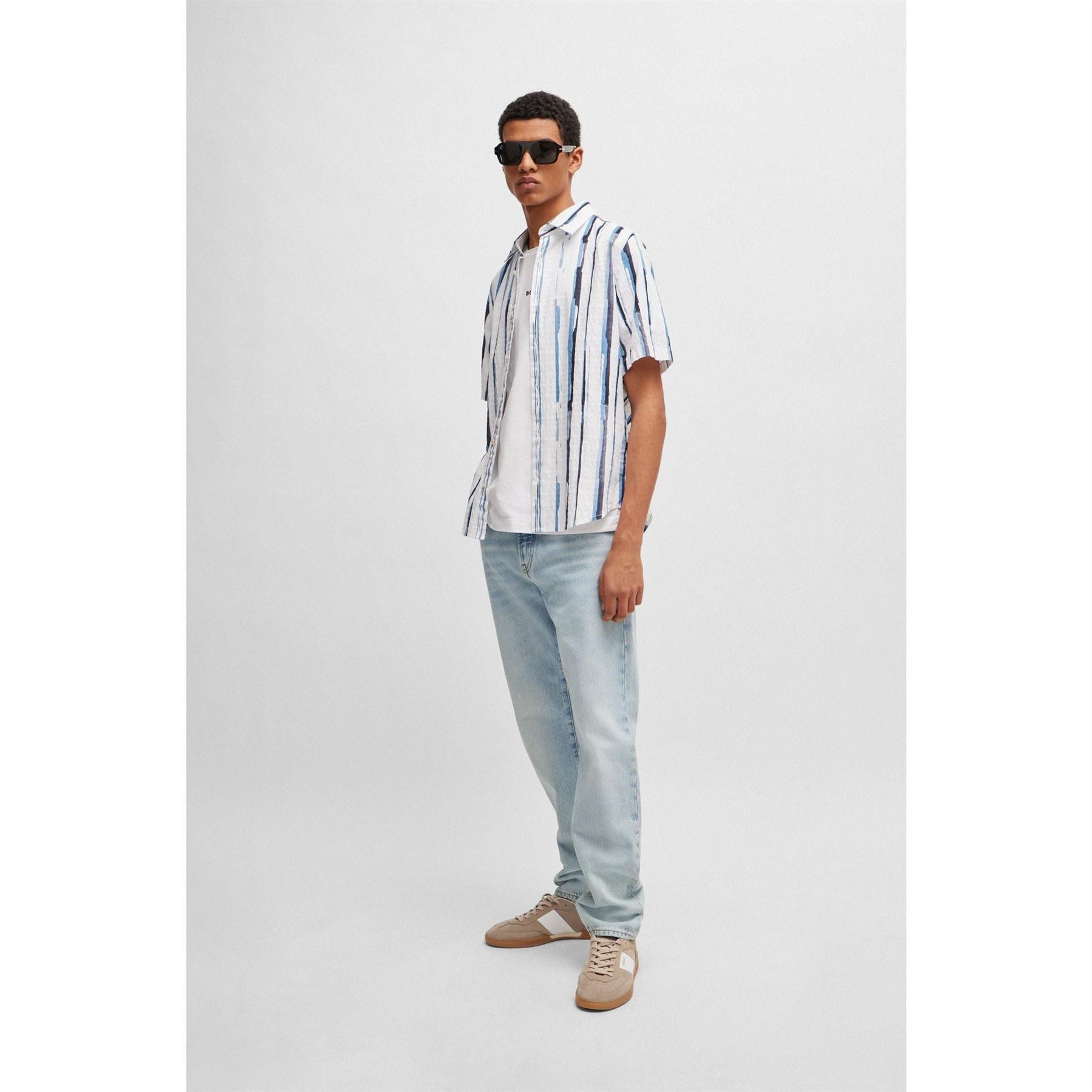 Boss Five Pocket Design Regular Fit Jeans