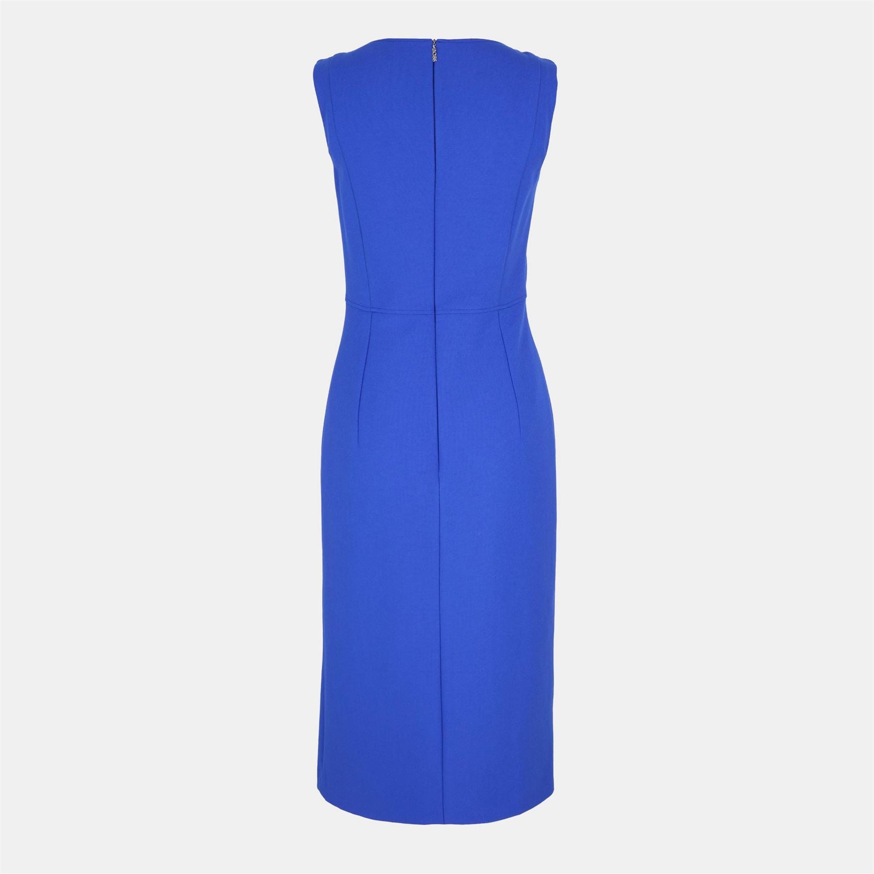 Boss Demboka Scoop Neck Sleeveless Midi Dress