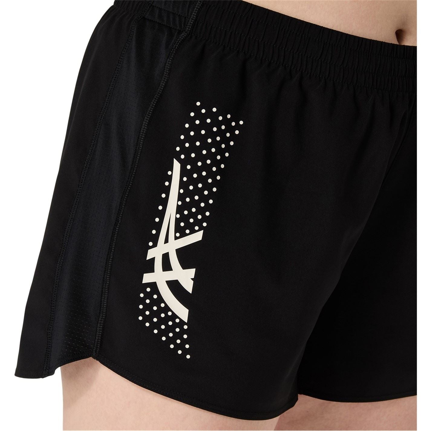 Asics Icon 4 Inch Running Shorts with Curved Hem