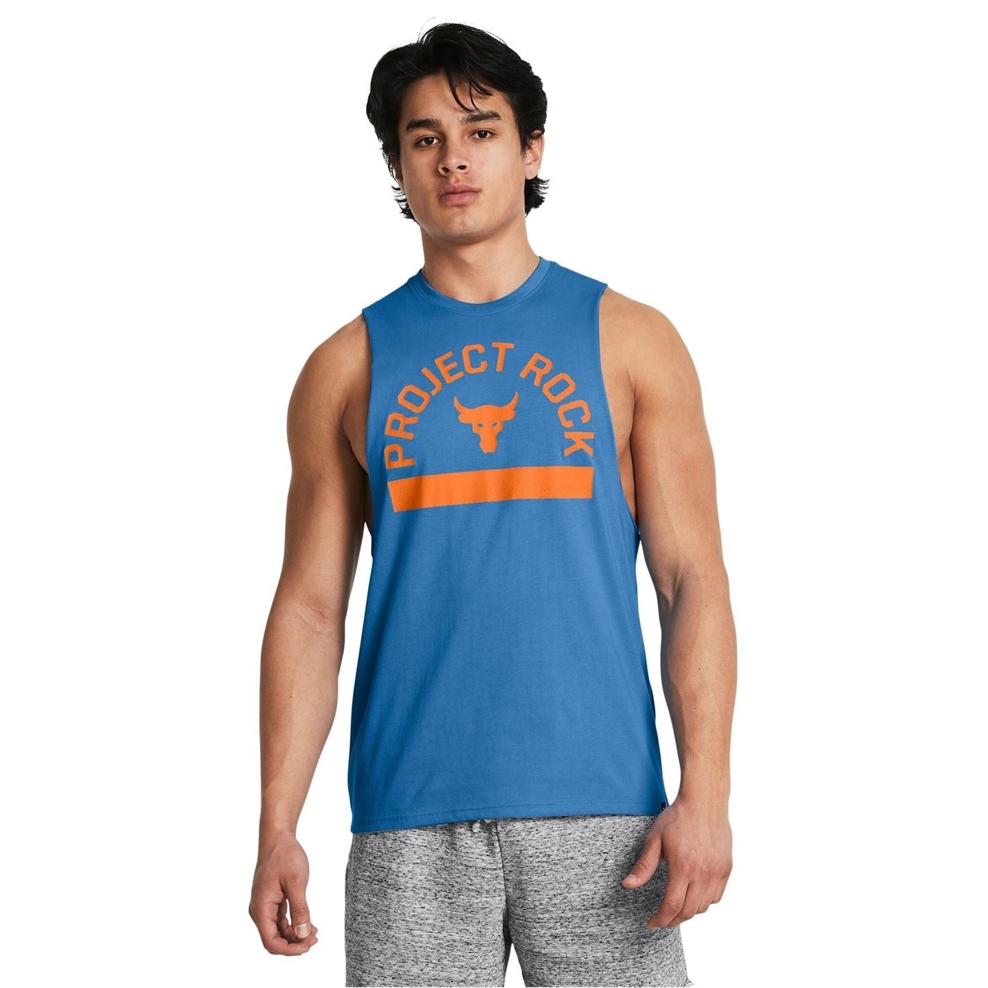 Under Armour Mens Armour Ua Pjt Rck Payoff Graphic Sl T-Shirt