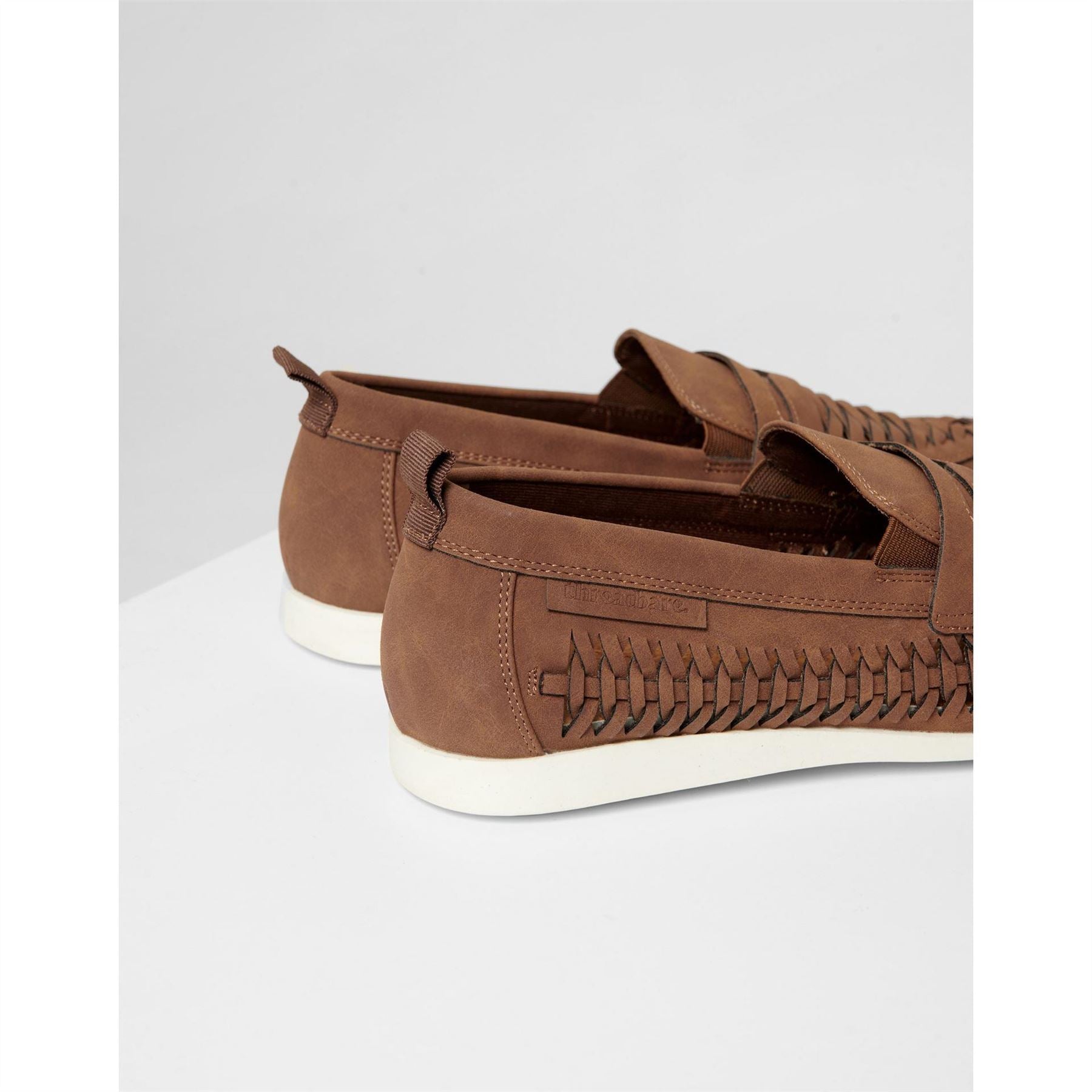 Threadbare Aaron Woven Embellished Venetian Loafers