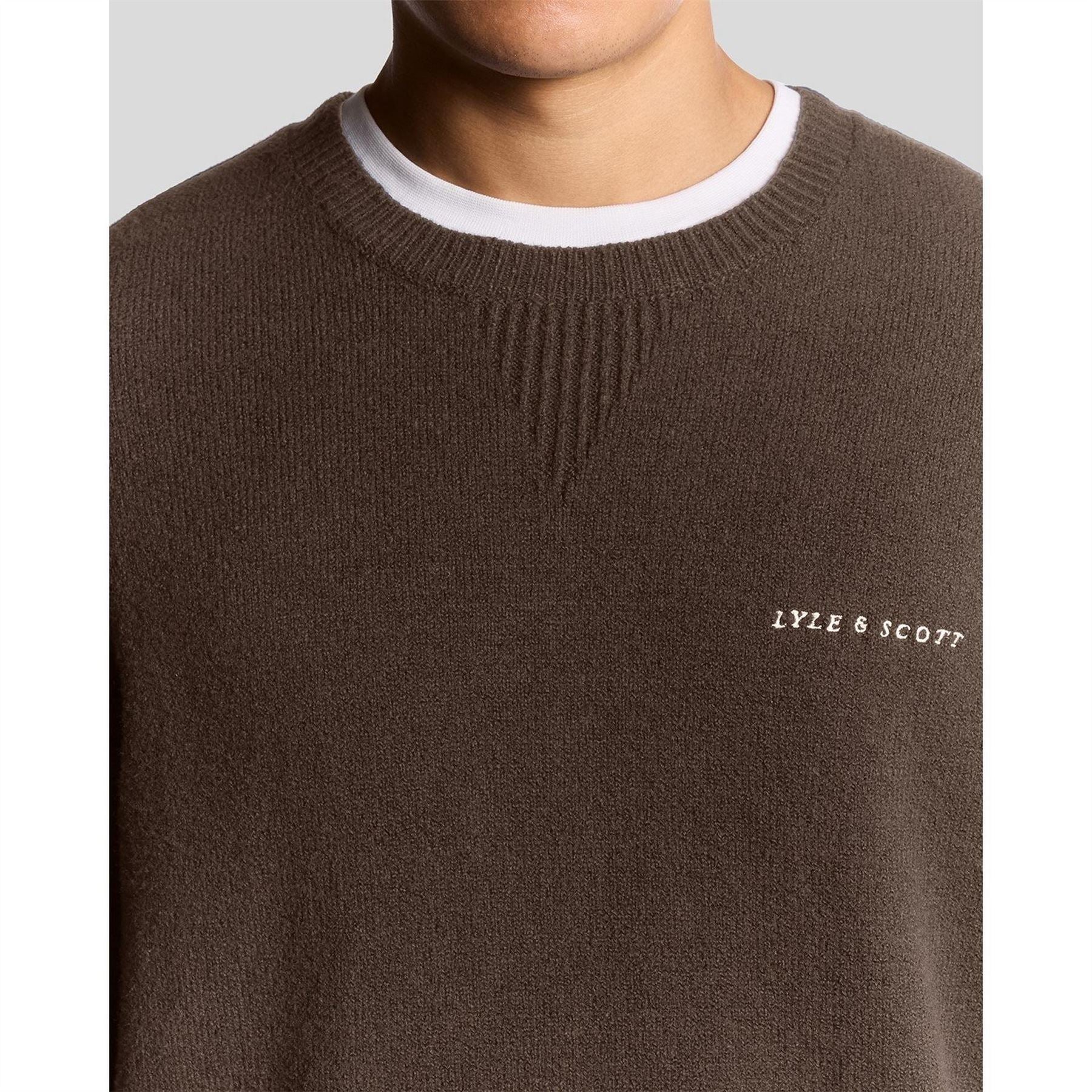 Lyle and Scott Knitted Crew