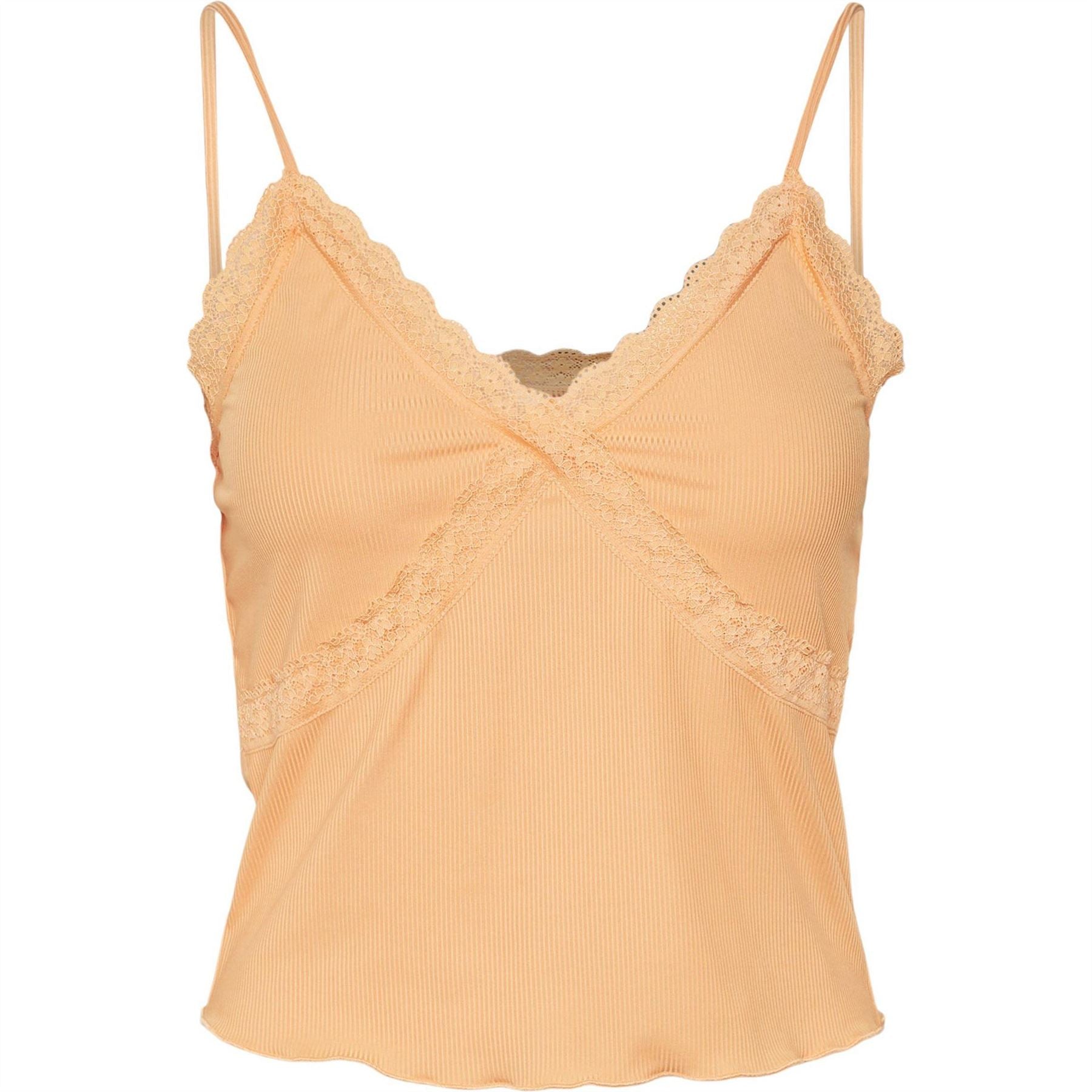 Vero Moda Knitted Short Sleeve Crop Top