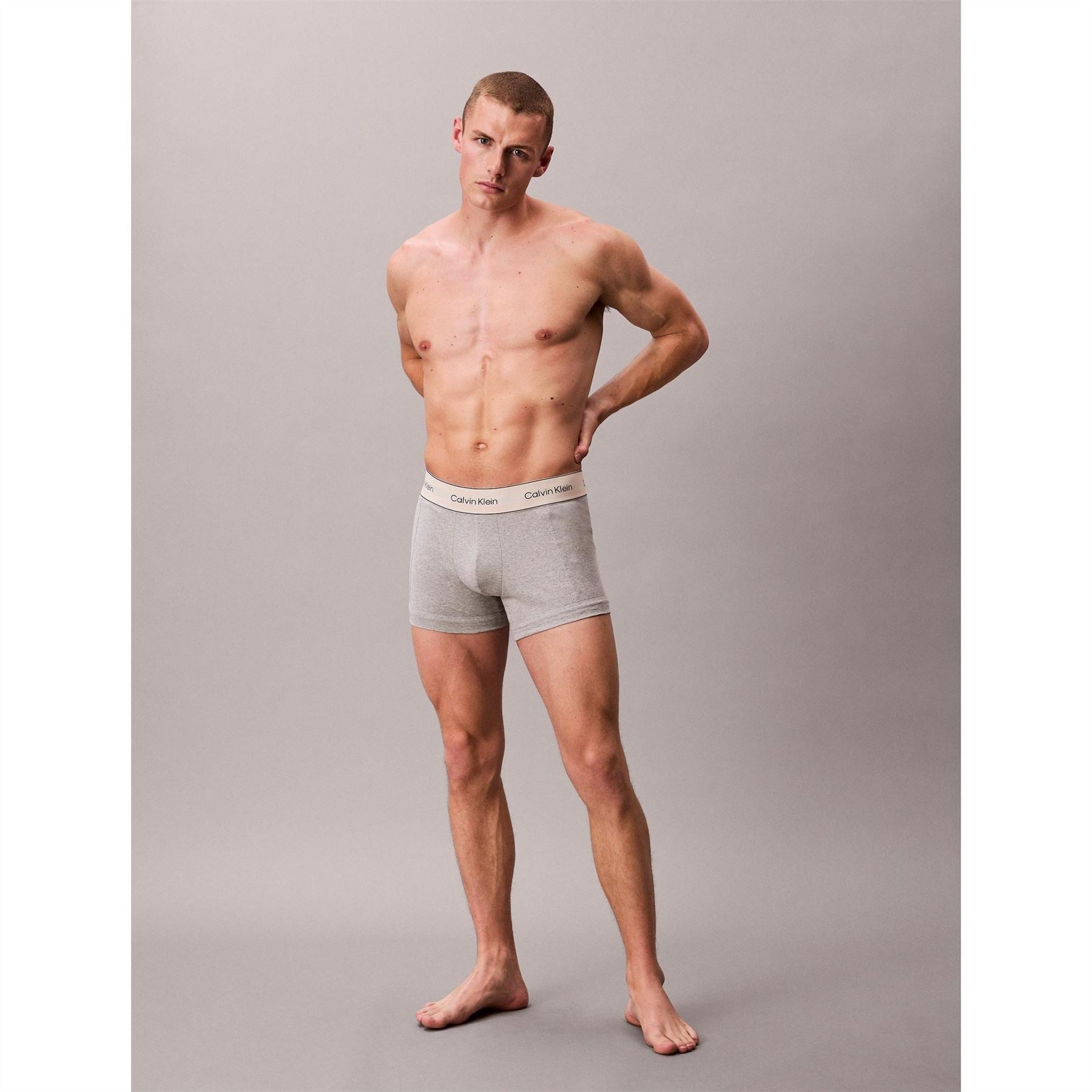 Calvin Klein 3 Pack Heart Print Trunks
