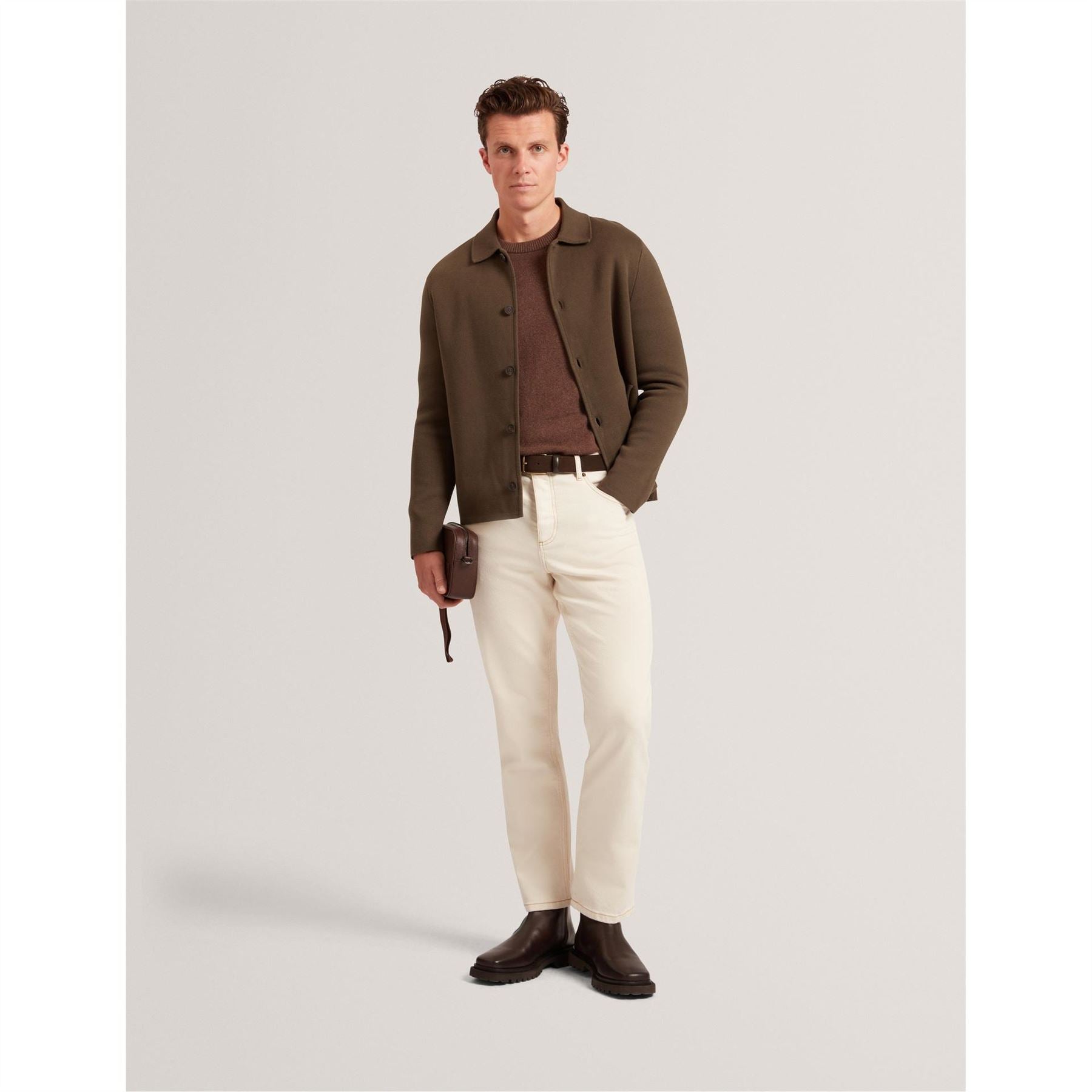 Ted Baker Knitted Hybrid Jacket