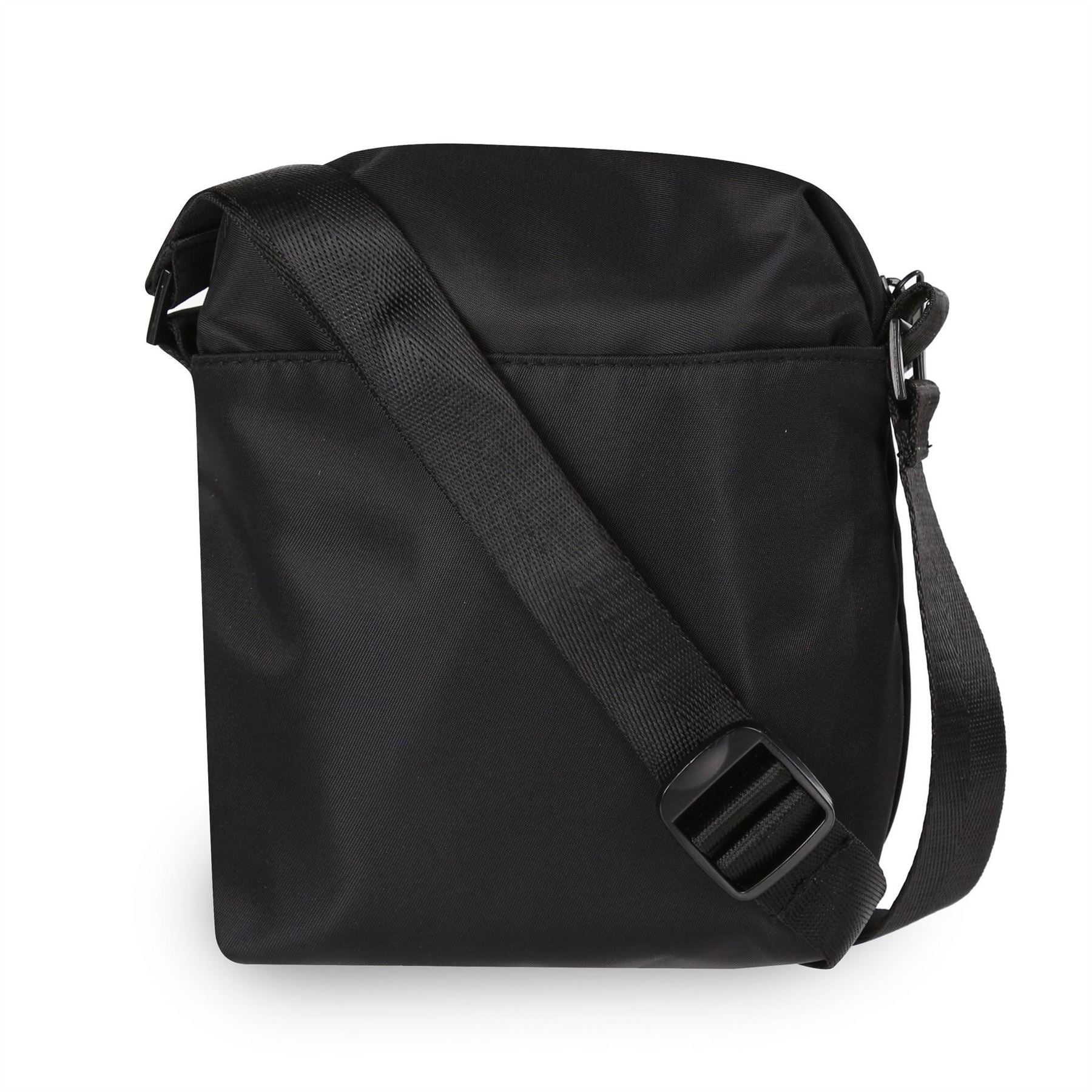 Spiral Rectangle Cross Body Bag with Black Hardware