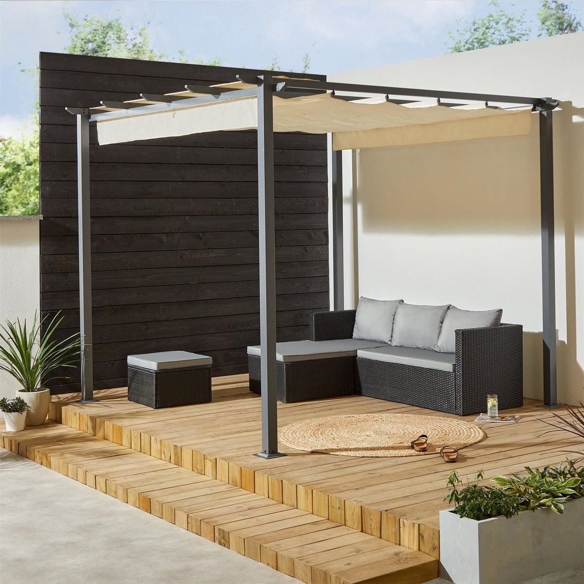 Linea Dublin 3 X 3m Pergola