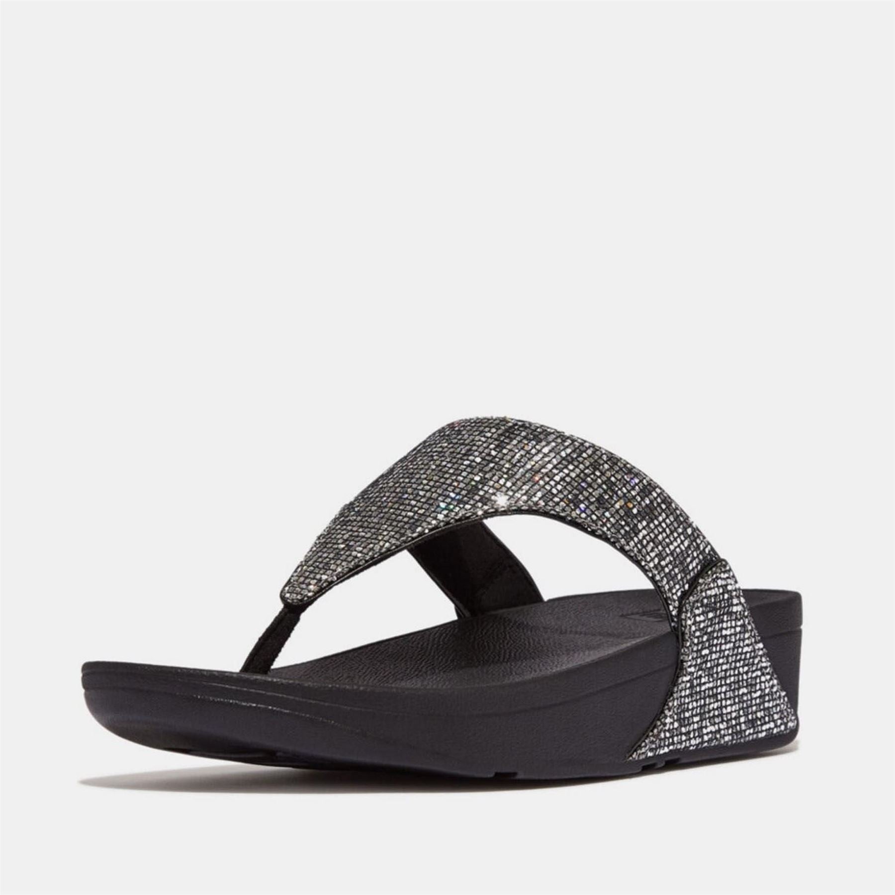 FitFlop Glitterball Toe Post Sandals
